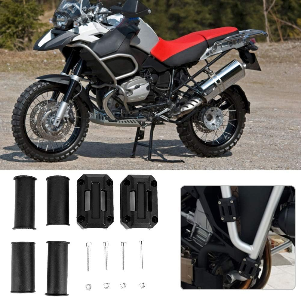 2 Pair Motorcycle Bumper Guard Blocks, Universal Decorative Guard Blocks with Reversed Protection Fit for R1200GS R1150GS image number 4