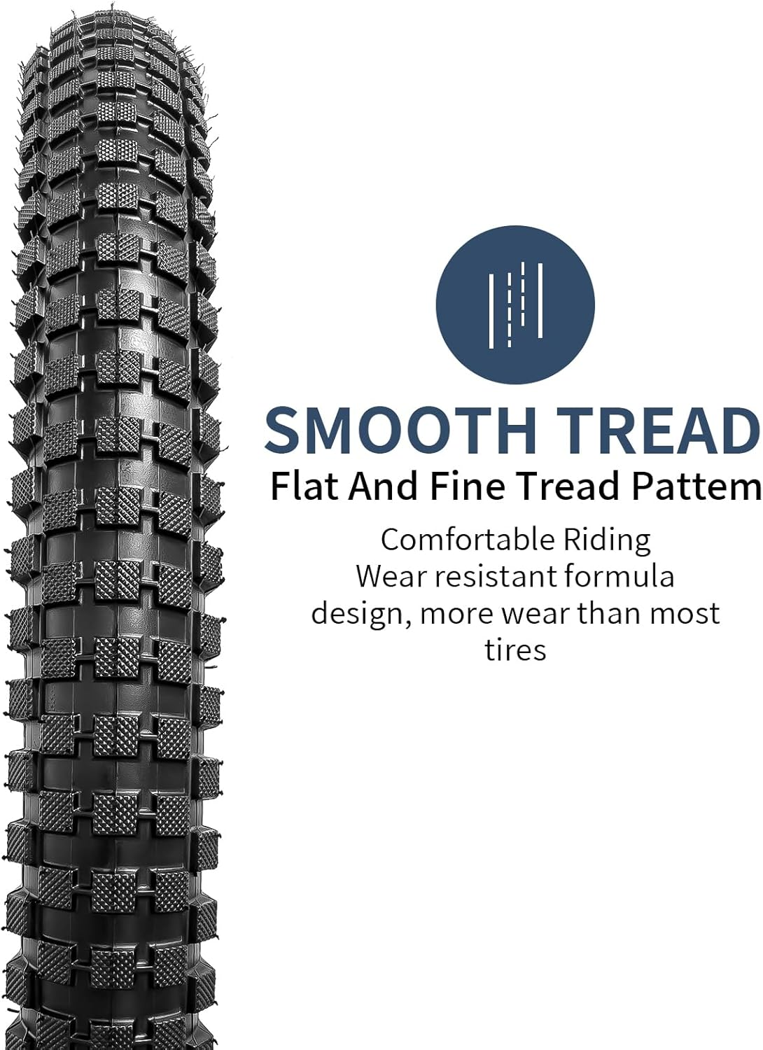 Yunscm 2 Pcs,20X2.40 Bike Tires,20X2.40 Bike Tyres + 20X2.125/2.40 Bike Inner Tube Schrader Valve 32Mm+Tire Lever,Mountain Bike Tire 20 2.40,MTB Tire 20 2.40,Y-009 image number 6