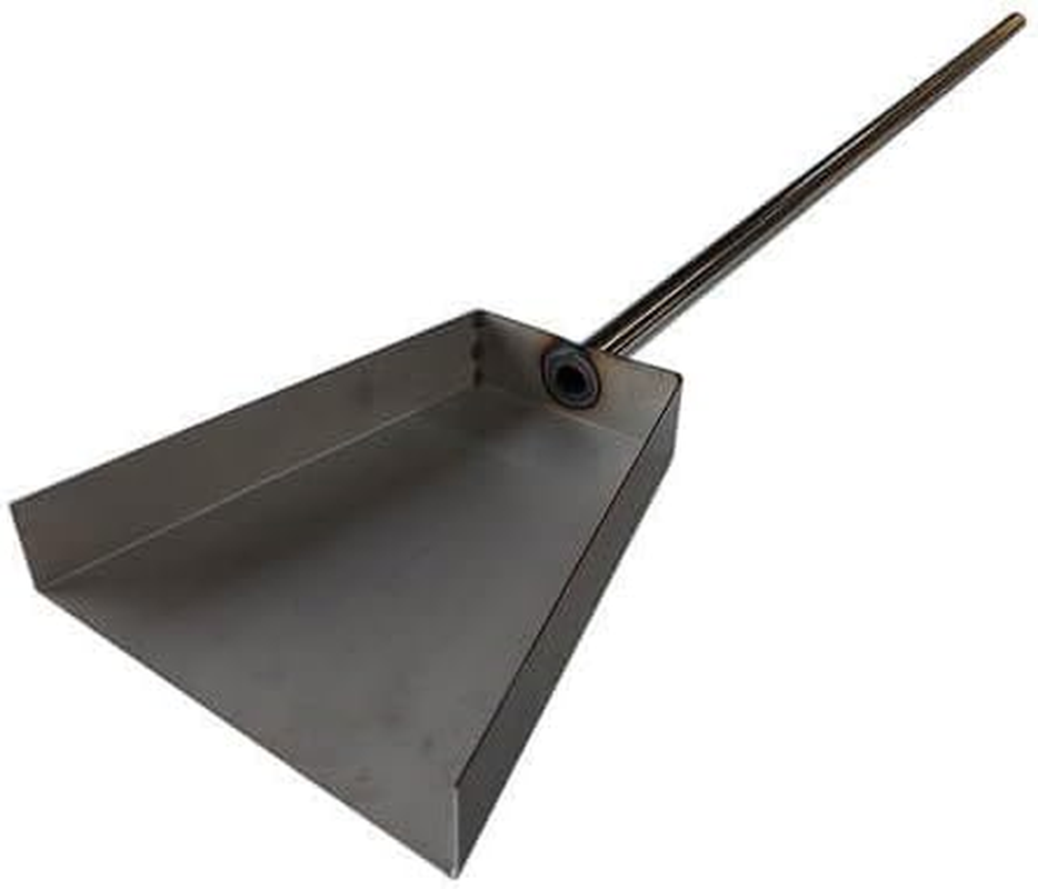 Ash Shovel for Pizza Oven, Fireplace Charcoal BBQ & Smokers - Stainless Steel image number 2