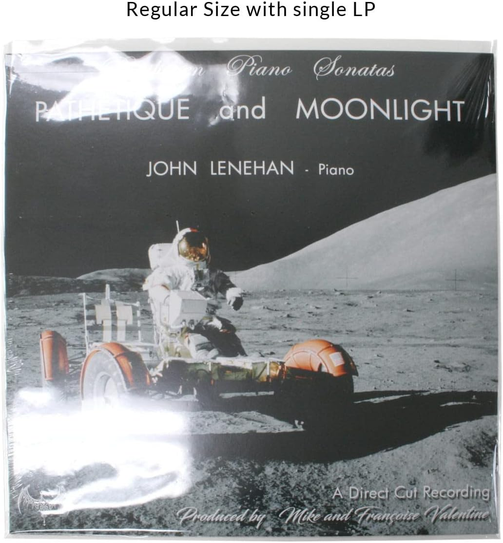 12" Inch Vinyl Outer Record Sleeves Large 33Cm X 33Cm Ultra Clear Pack of 25 image number 3