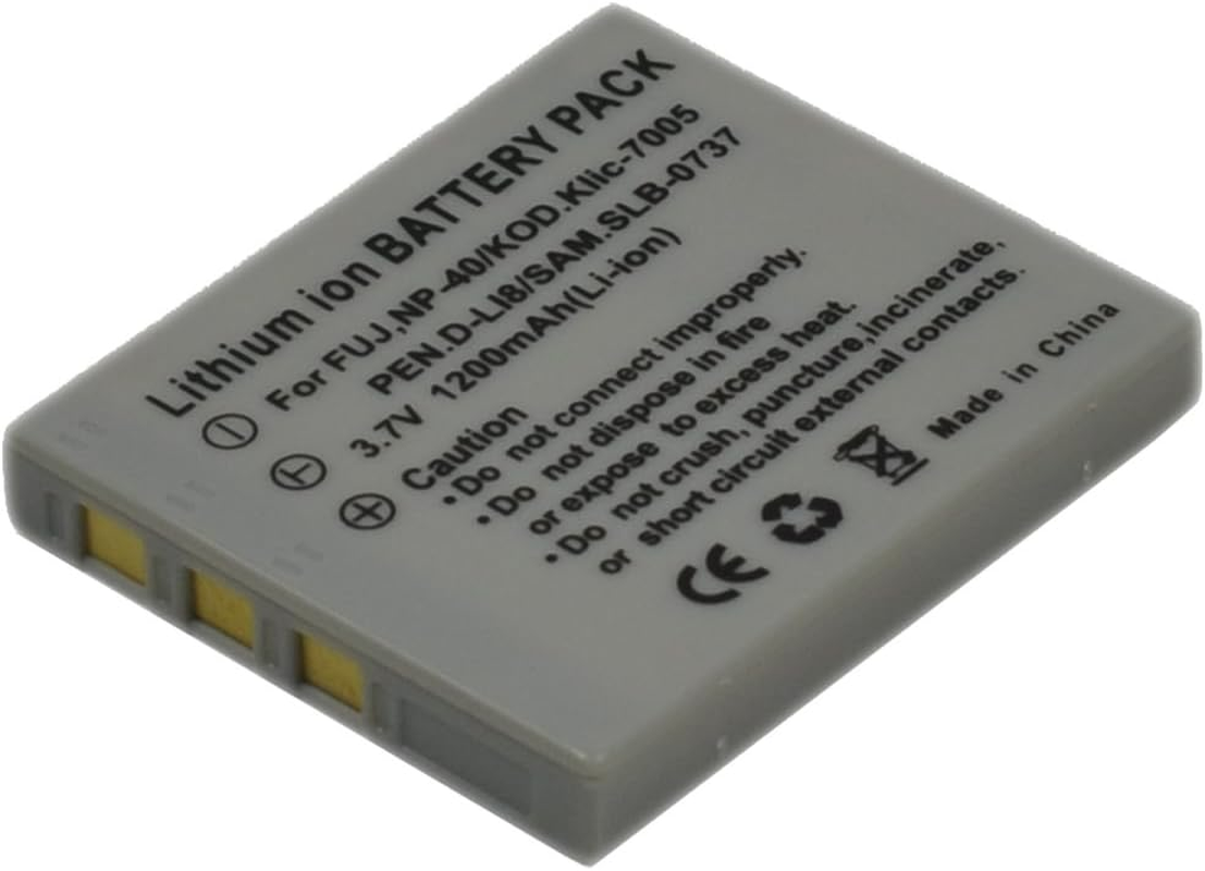 BTBAI NP-40 Camera Battery+Charger USB Single for NP-40N P10N073780A Finepix J50 V10 F402 F403 F420 F455 F460 F470 F480 F610 F650 F700 F710 F810 F811 Z1 Z3 Z5Fd Digital U1A image number 2