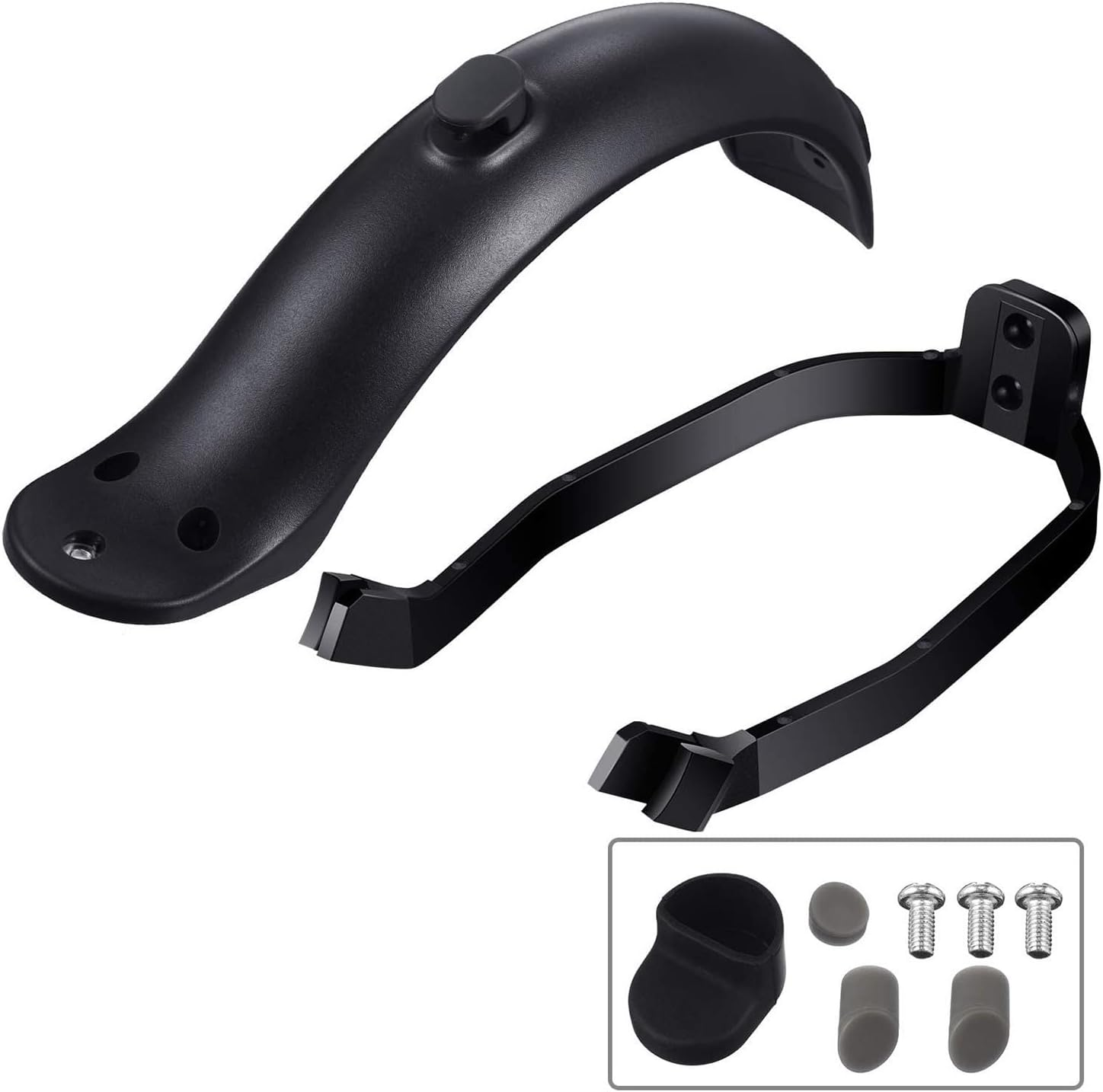 LESANGBAIHUODIAN Rear Mudguard and Bracket Replacement Accessory Fit for M365/M365 Pro Scooter with Screws and Screw image number 4