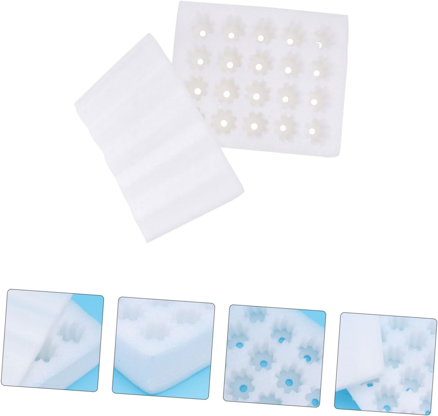 Jojofuny 4Pcs Egg Package Trays DIY Egg Storage Trays for Outdoor and Home Use Storage Box image number 3