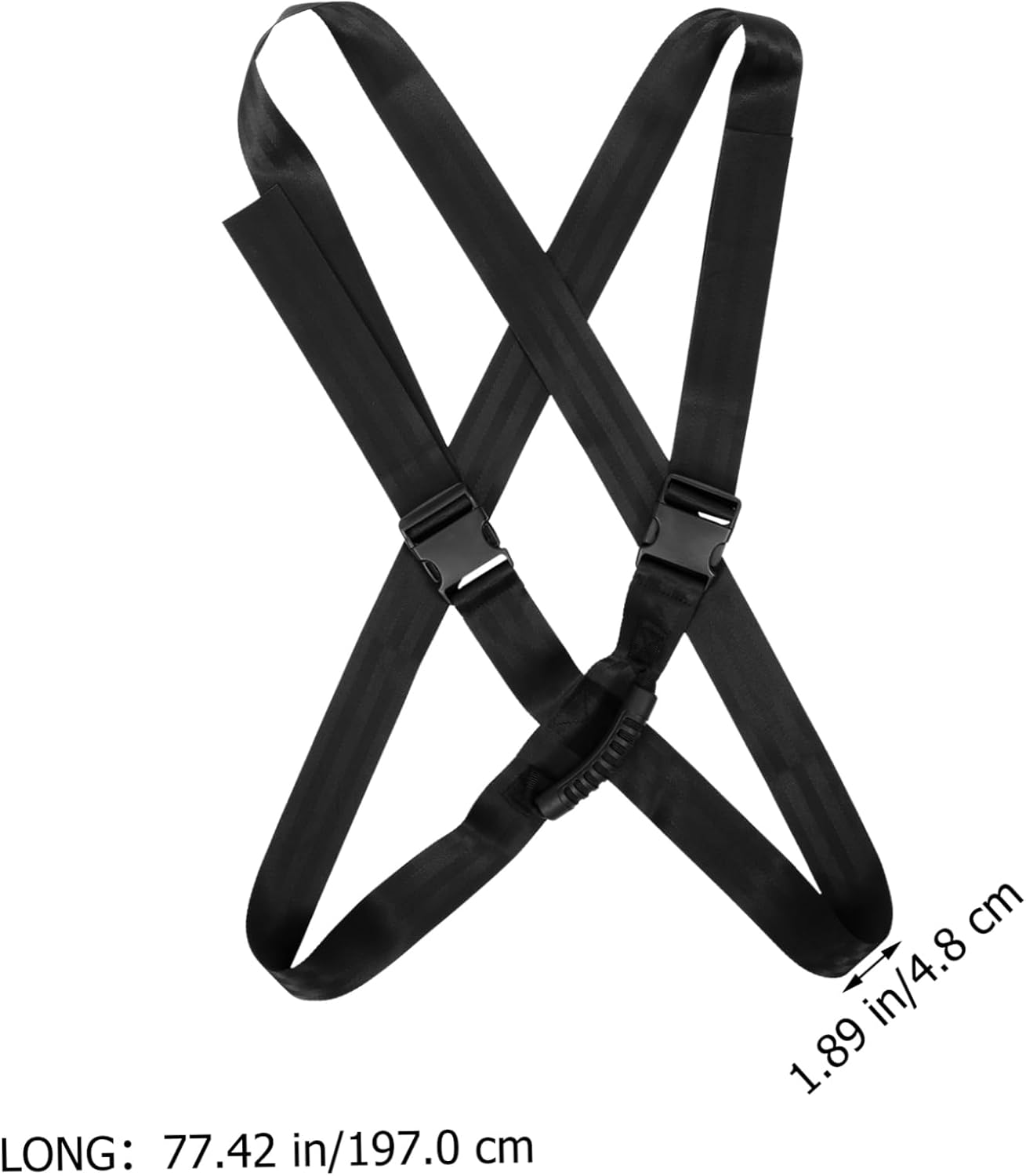 ROMISBABA Adjustable Luggage Straps Suitcase Carrying Straps Luggage Bands for Suitcases Case For image number 4