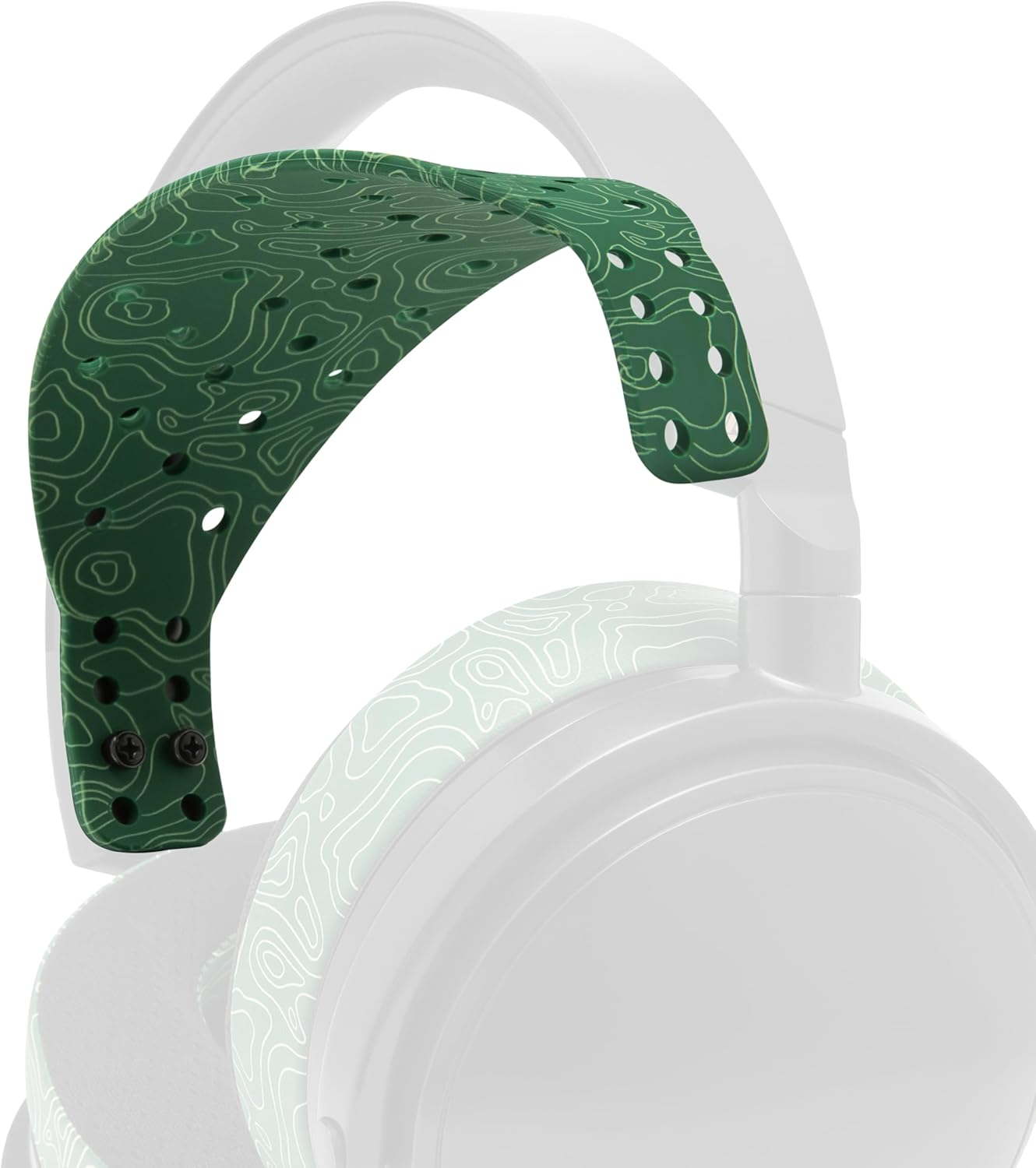 WC Headbandz Maxwell V2 &ndash; Upgraded Silicone Headband Replacement Compatible with Audeze Maxwell 1 and 2 for Xbox & PS5 by Wicked Cushions | Wider Weight-Distributing Design | Black