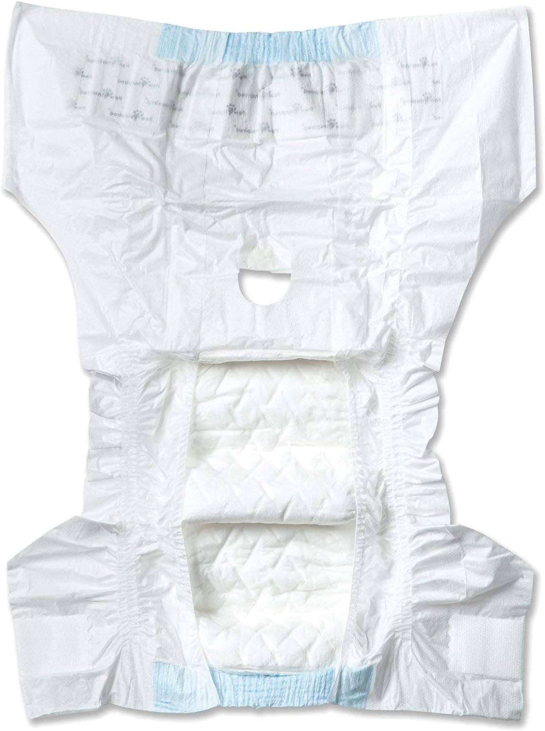 Paw Inspired 32Ct Disposable Dog Diapers | Female Dog Diapers Ultra Protection | Diapers for Dogs in Heat, Excitable Urination, or Incontinence (Medium) image number 3