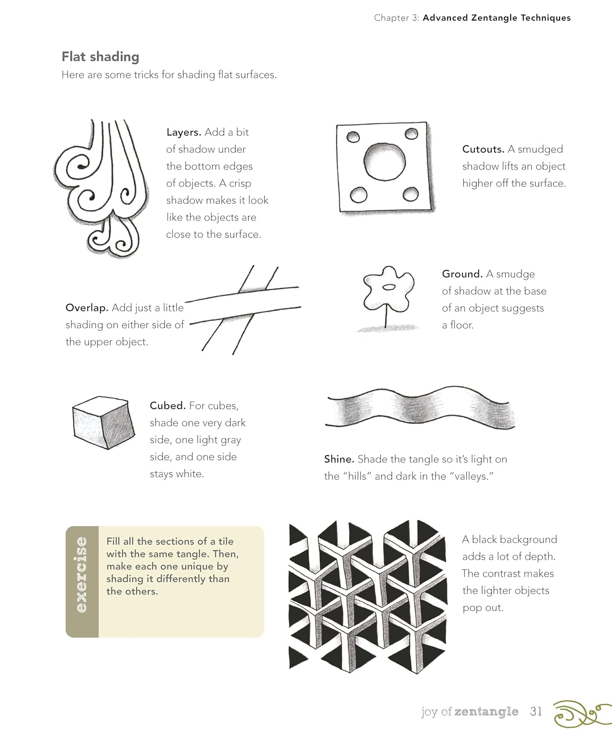 Joy of Zentangle: Drawing Your Way to Increased Creativity, Focus, and Well-Being image number 5