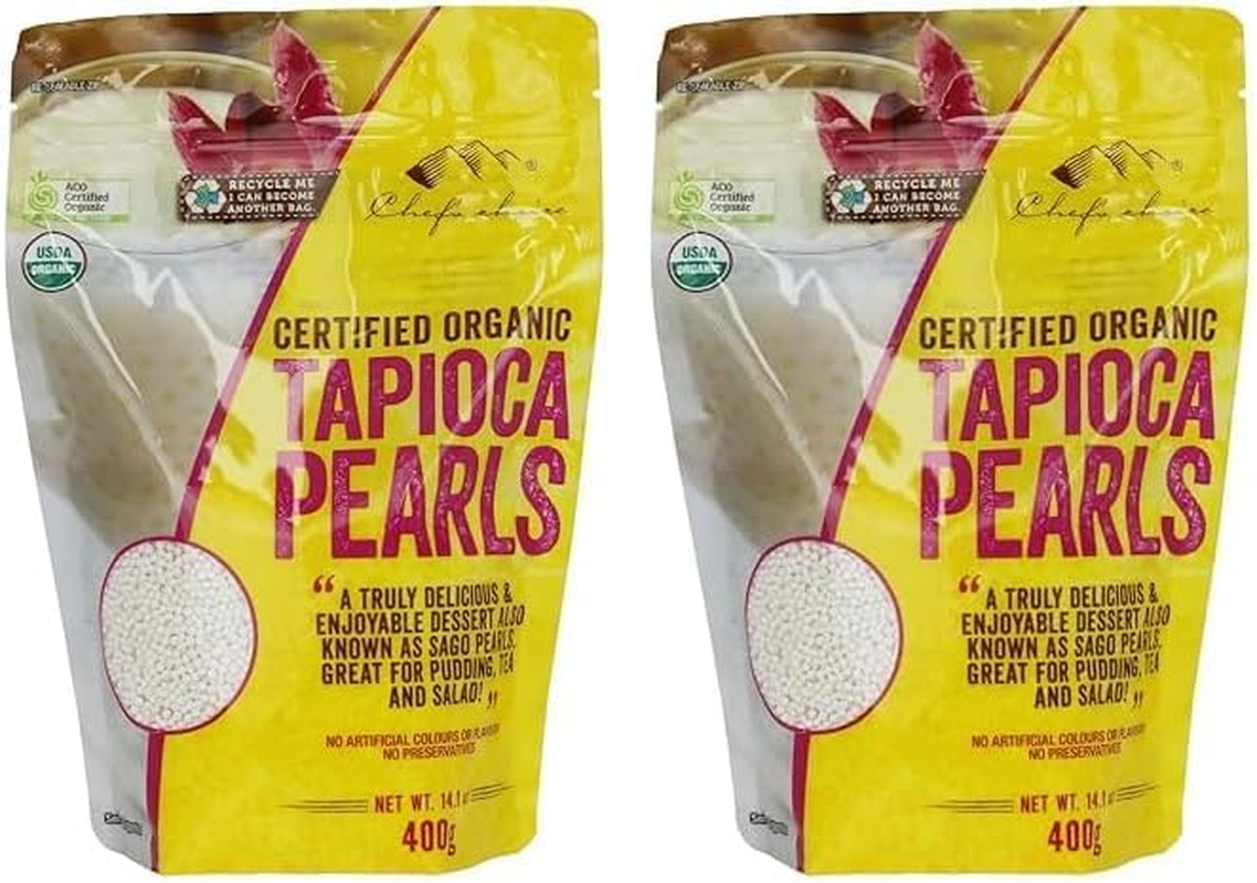 Chef'S Choice Organic Tapioca Pearls 400G