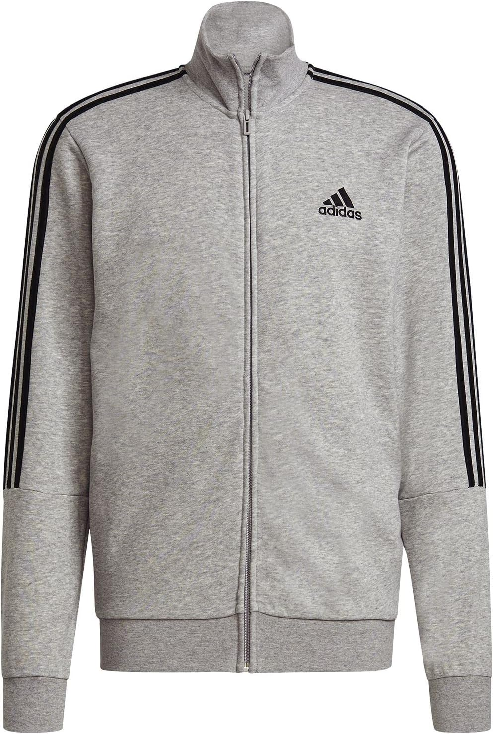 Adidas Men'S M 3S FT TT TS Tracksuit, Top:Legend Ink/White Bottom:Legend Ink F17/White, 7 image number 2