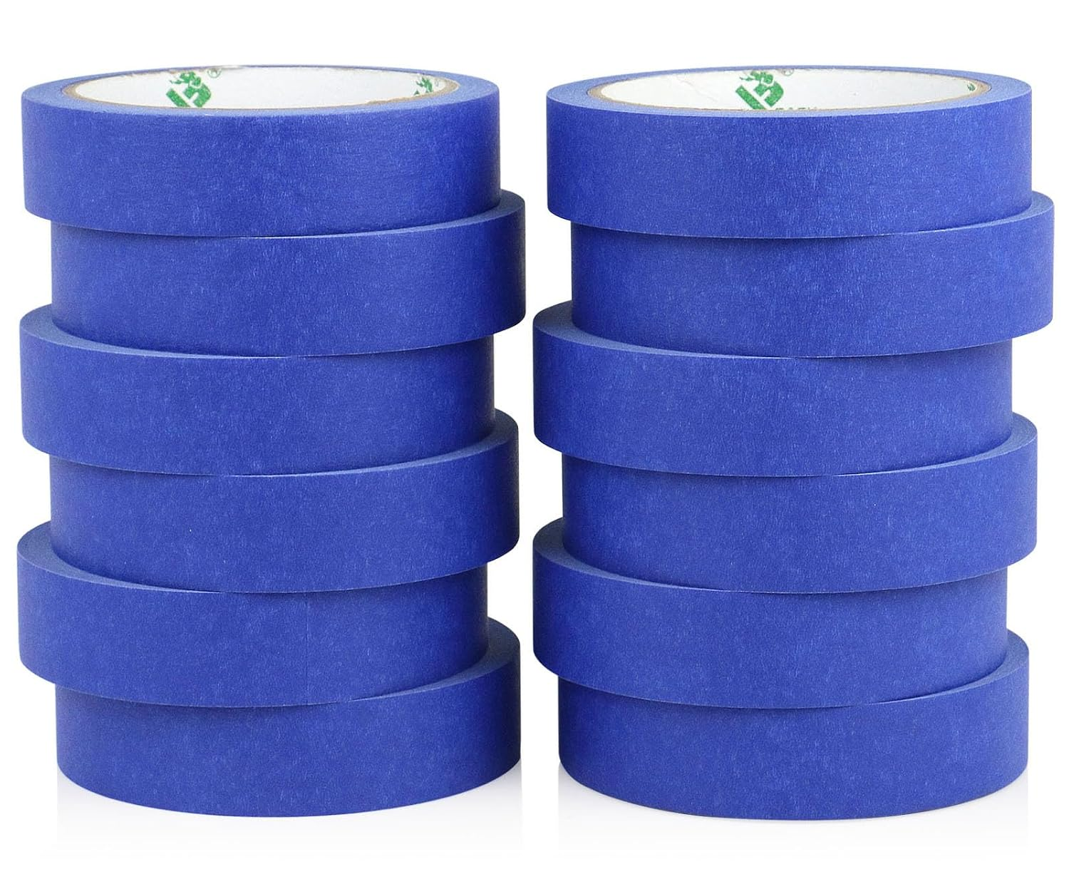 BOMEI PACK Blue Masking Tape Decorative Writable Blue Painters Tape for Arts & Crafts,12 Rolls Pack, 24Mm X 20M per Roll image number 6