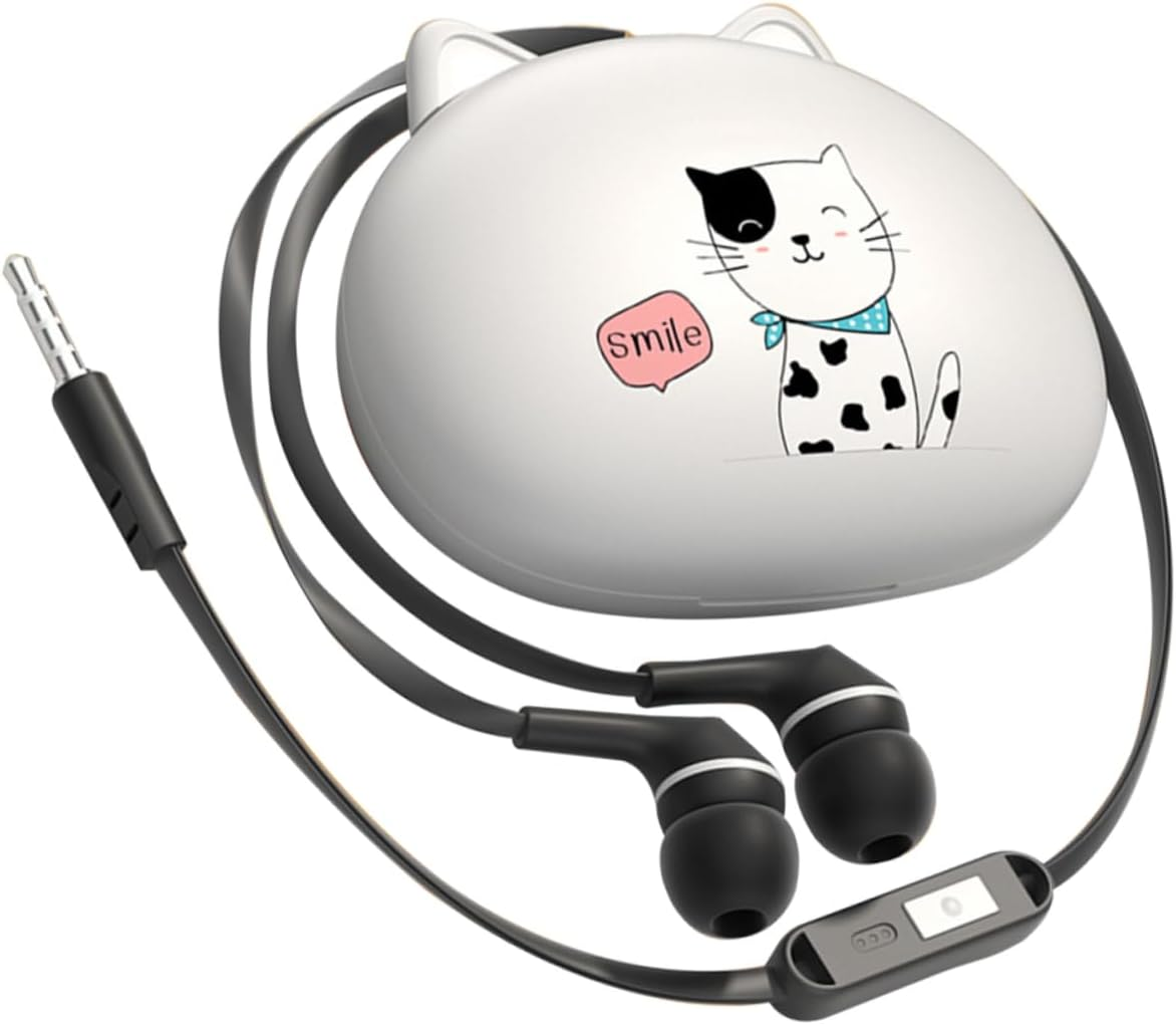 In-Ear Corded Earphones with Microphone Compatible with Popular Smartphones Wired Earbuds Portable for Mobile and Computer Use Dc0.5-2.0V Voltage Range image number 5