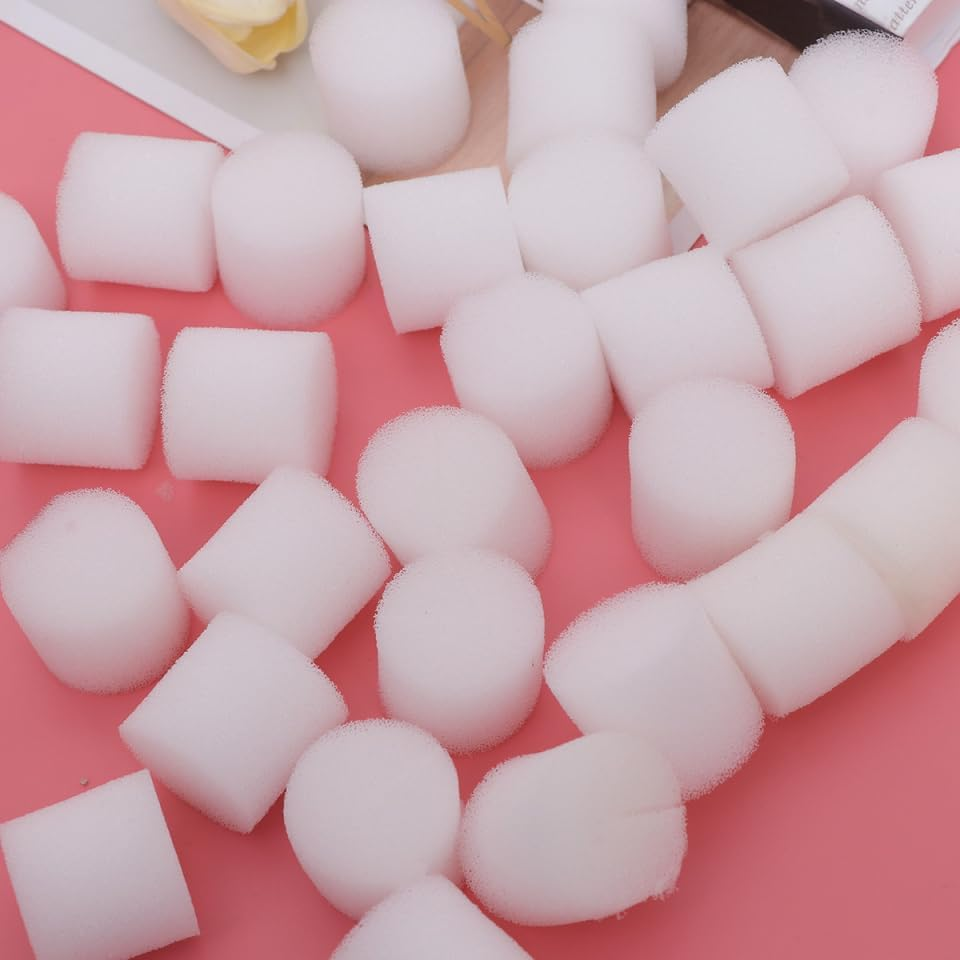 MERRYHAPY 50Pcs Hydroponic Sponges Soilless Cultivation System 30Mm for Vegetables Gardening Tools Planting Sponge for Hydroponics image number 4