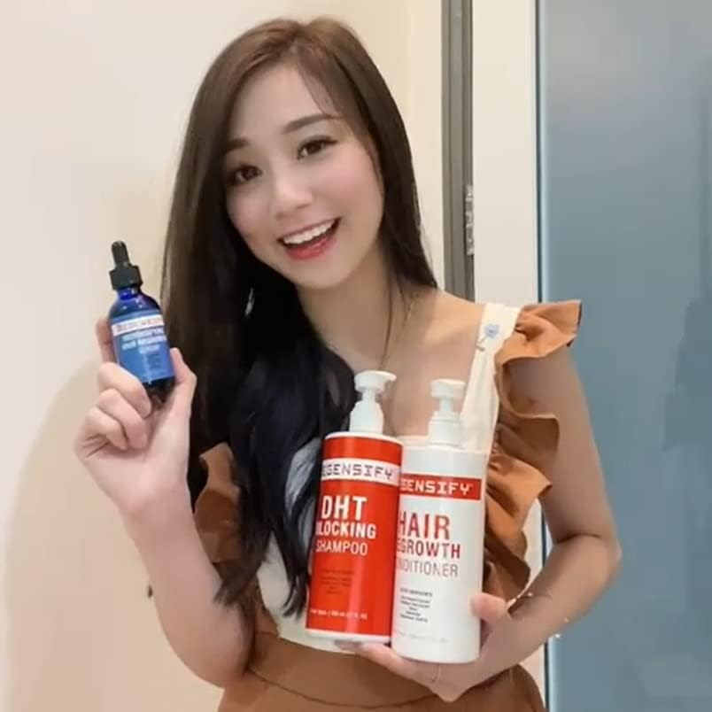 REGENSIFY Hair Regrowth Conditioner 500 Ml (17 FL Oz) [Adenosine and Coenzyme Q10 Conditioner with Biotin & DHT Blockers] image number 6