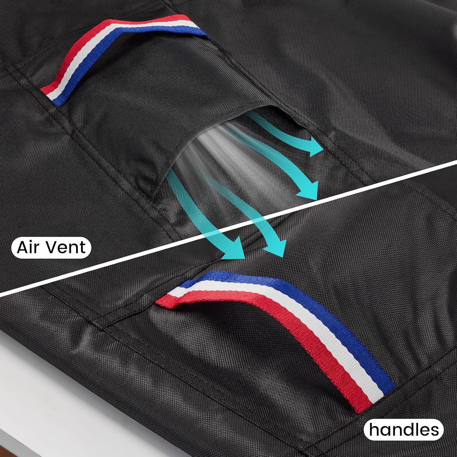 Grill Cover for Masterbuilt Gravity Series 800 Digital Charcoal Grill and Smoker,Covers for Mb20040221 Gravity Series Griddle,Heavy Duty Waterproof Grill Cover for Masterbuilt Electric Smoker image number 4