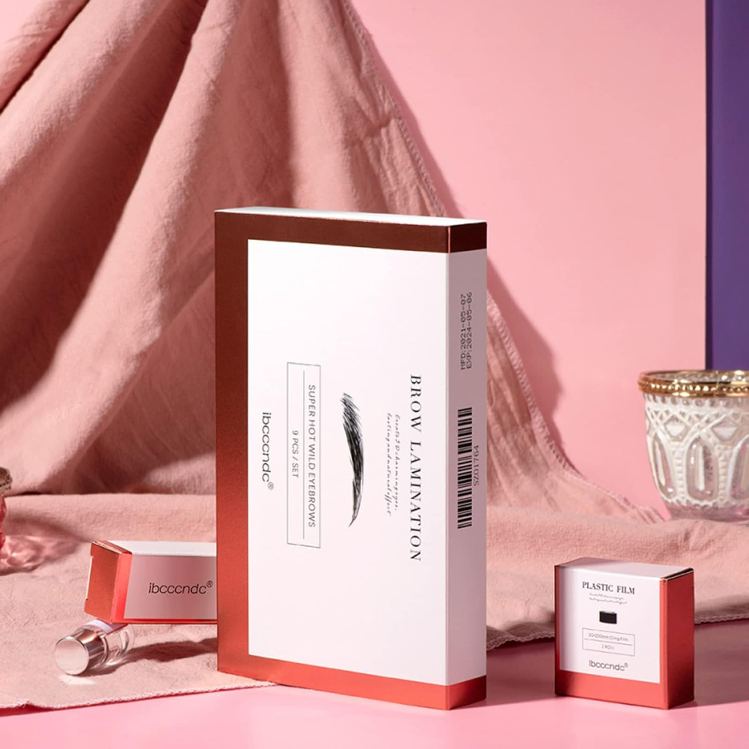 Joyeee Professional Brow Lamination Kit, 3D Eyebrow Perm Kit Eyebrow Lifting Eye Brow Lift Kit for Instant Fuller Brow Semi-Permanent Perming Curling Suitable for Home DIY Salon Use #2 - 2 image number 1