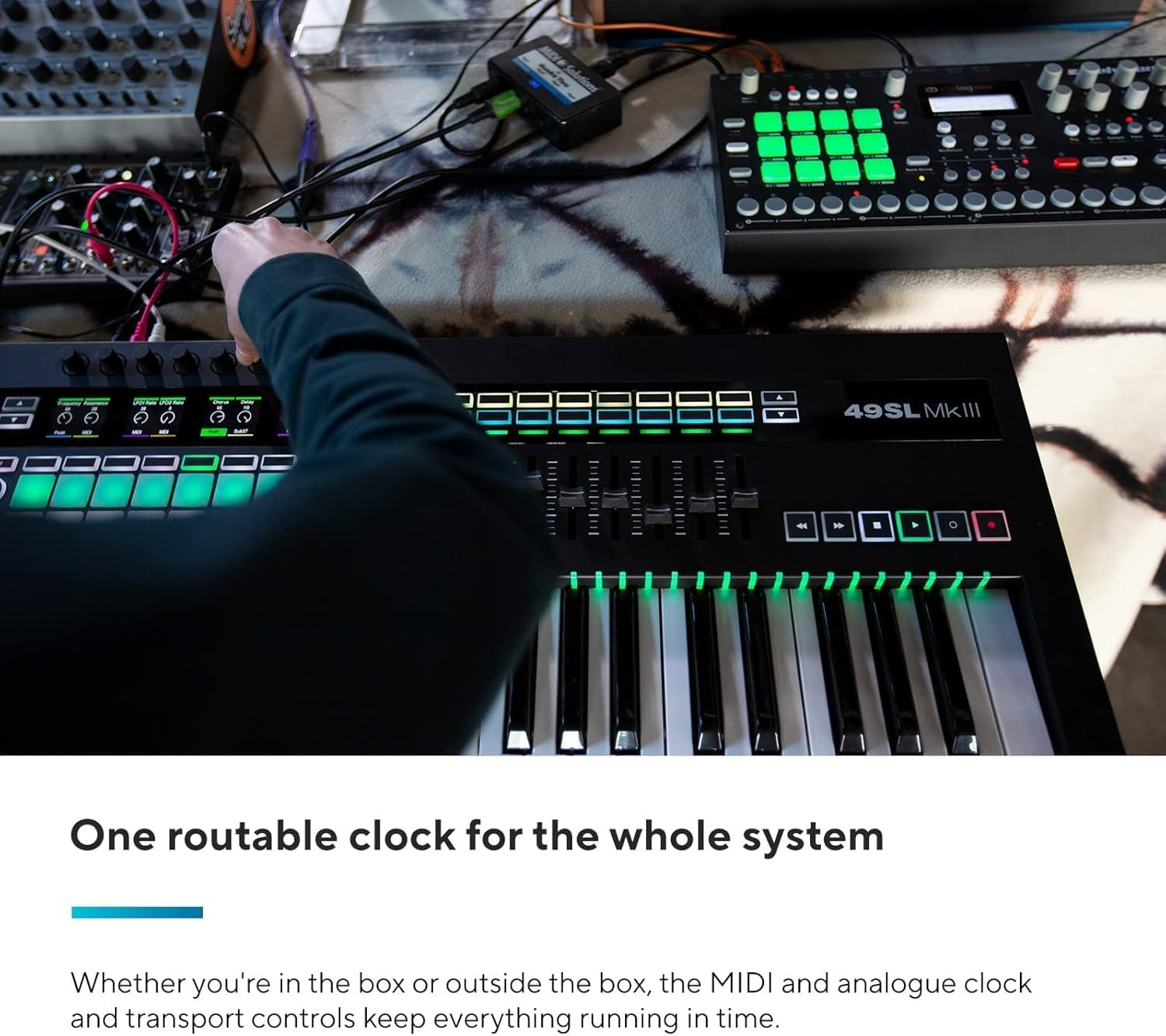 Novation 49SL Mkiii 49-Key Midi Controller image number 6