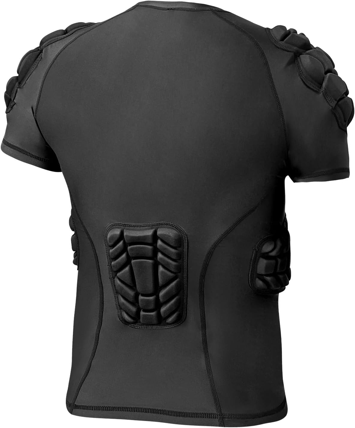 Topeter Youth Football Rib Protector Compression Shirt, Chest, Heart, Shoulder, Sternum Guard Protective Gear image number 1