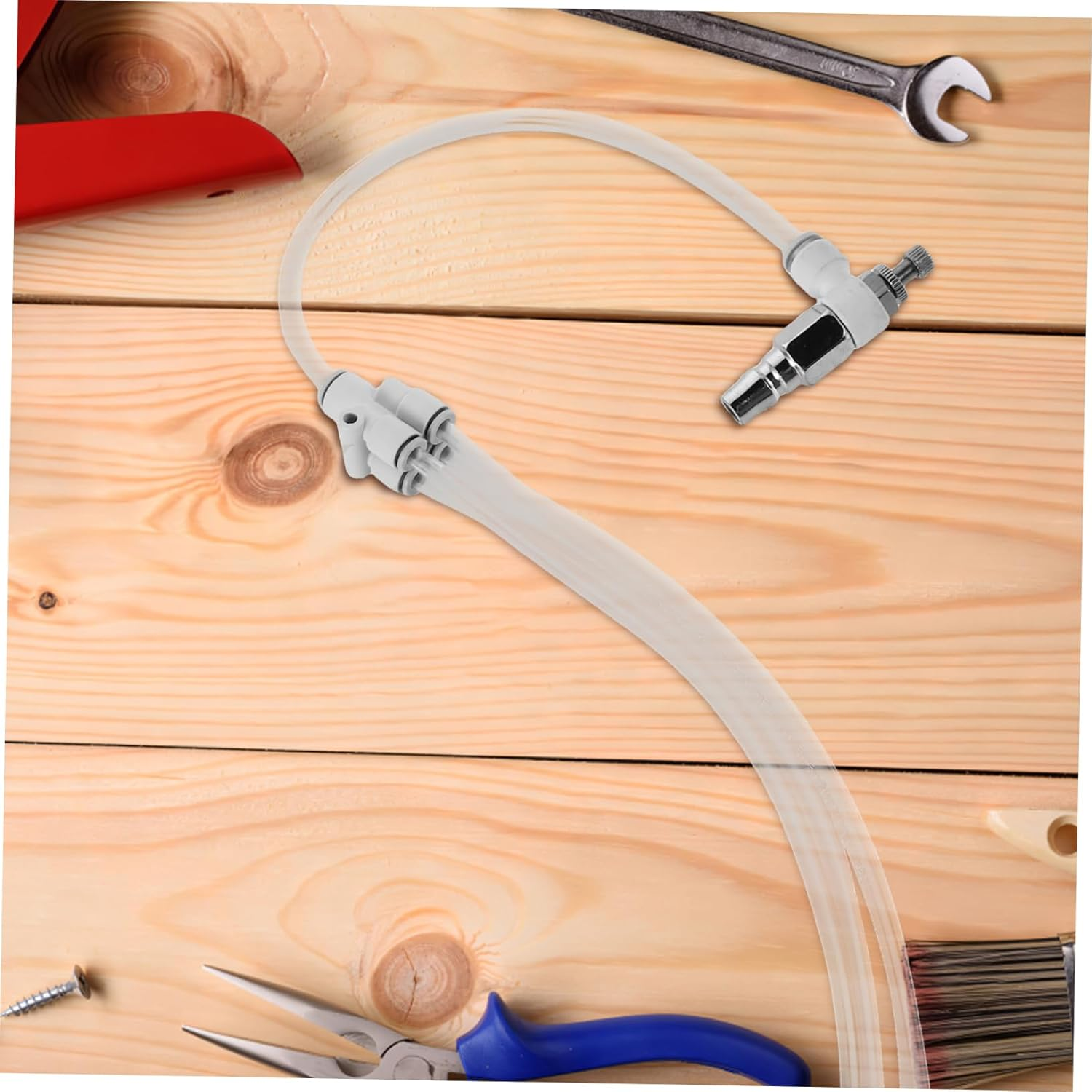 Cabilock 1Set Mini Pneumatic Engine Carbon Deposit Cleaner Tool Efficient Automotive Maintenance Sprayer for Engine Components Compact Bubbling Technology image number 3