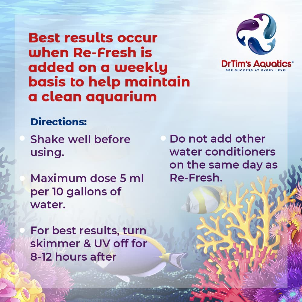 Drtim'S Aquatics Re-Fresh Aquarium Revitalizer, Reef & Nano 4 Oz image number 3