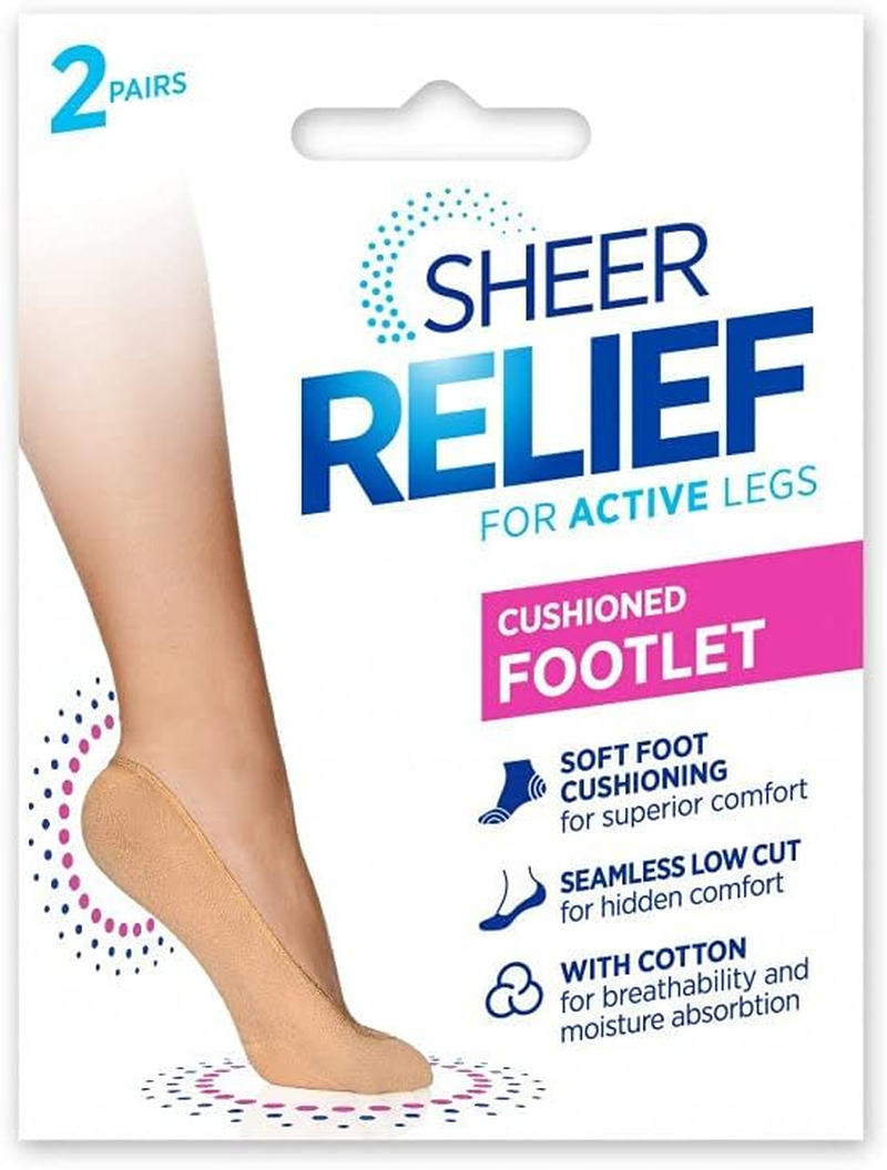 Women'S Cushioned Heel Footlet