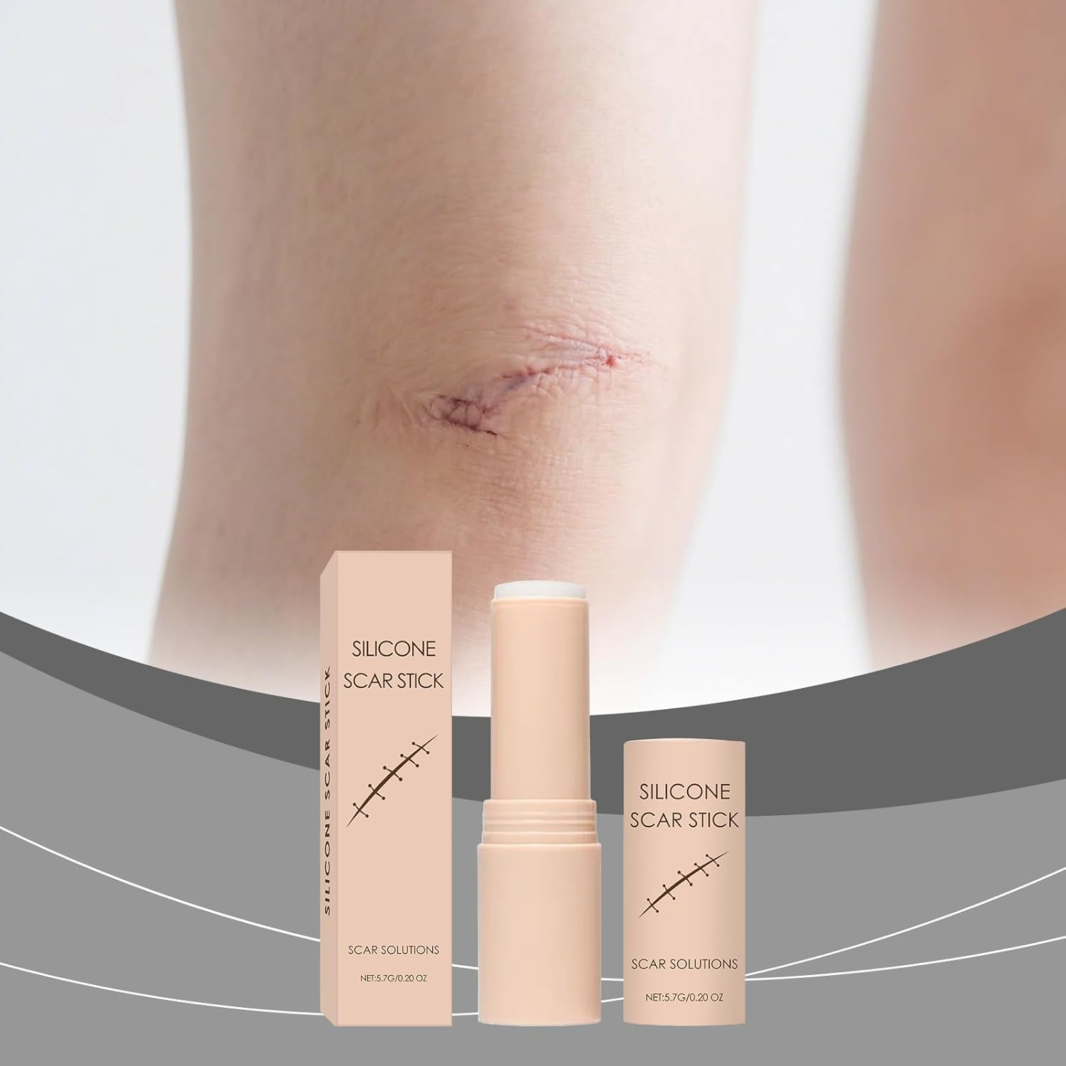 Scar Solutions Silicone Scar Stick, Lightweight & Easy to Apply, Gentle on All Skin Types image number 4