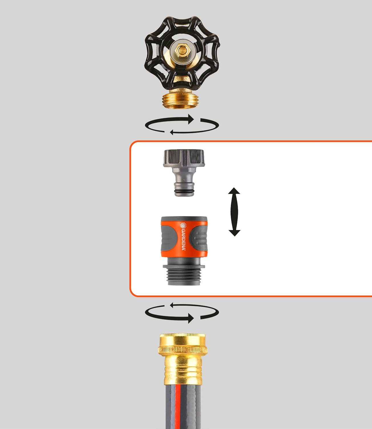 Gardena 36004 Garden Hose Quick Connector Starter Set image number 4