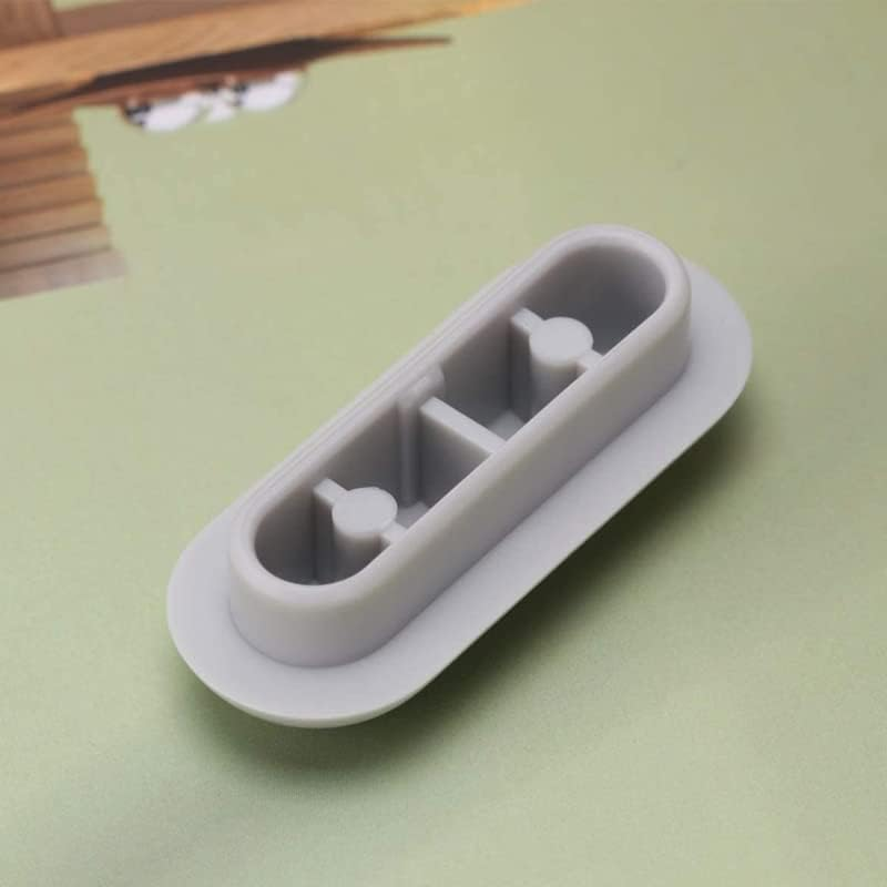 AIMALL 6PCS Toilet Seat Buffers Bumpers, Support Stopper for Toilet Seat,Universal Toilet Seat Buffer Toilet Lid Rubber Bumpers, Replacement Pads Grey Stop Bumper Accessories for Home, Hotel image number 5