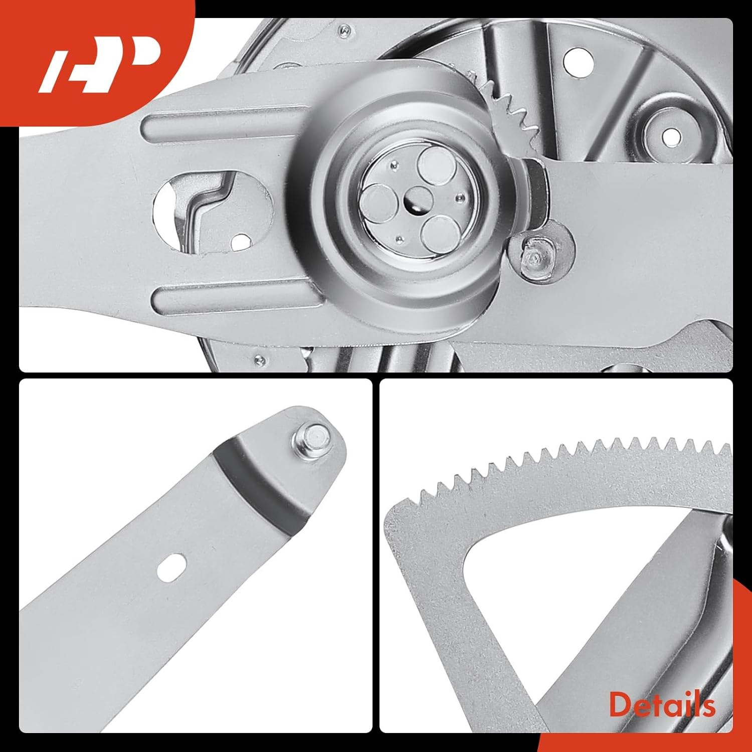 A-Premium Window Regulator Replacement for Volvo S80 1999-2006 without Motor Front Right image number 5