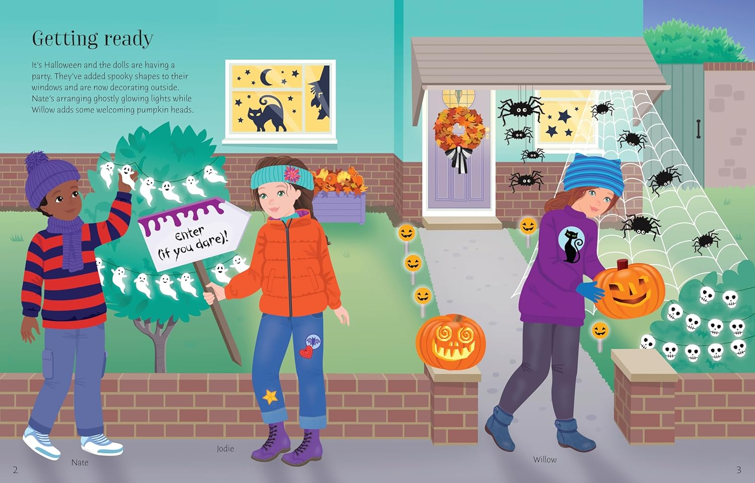 Sticker Dolly Dressing Halloween Party image number 4