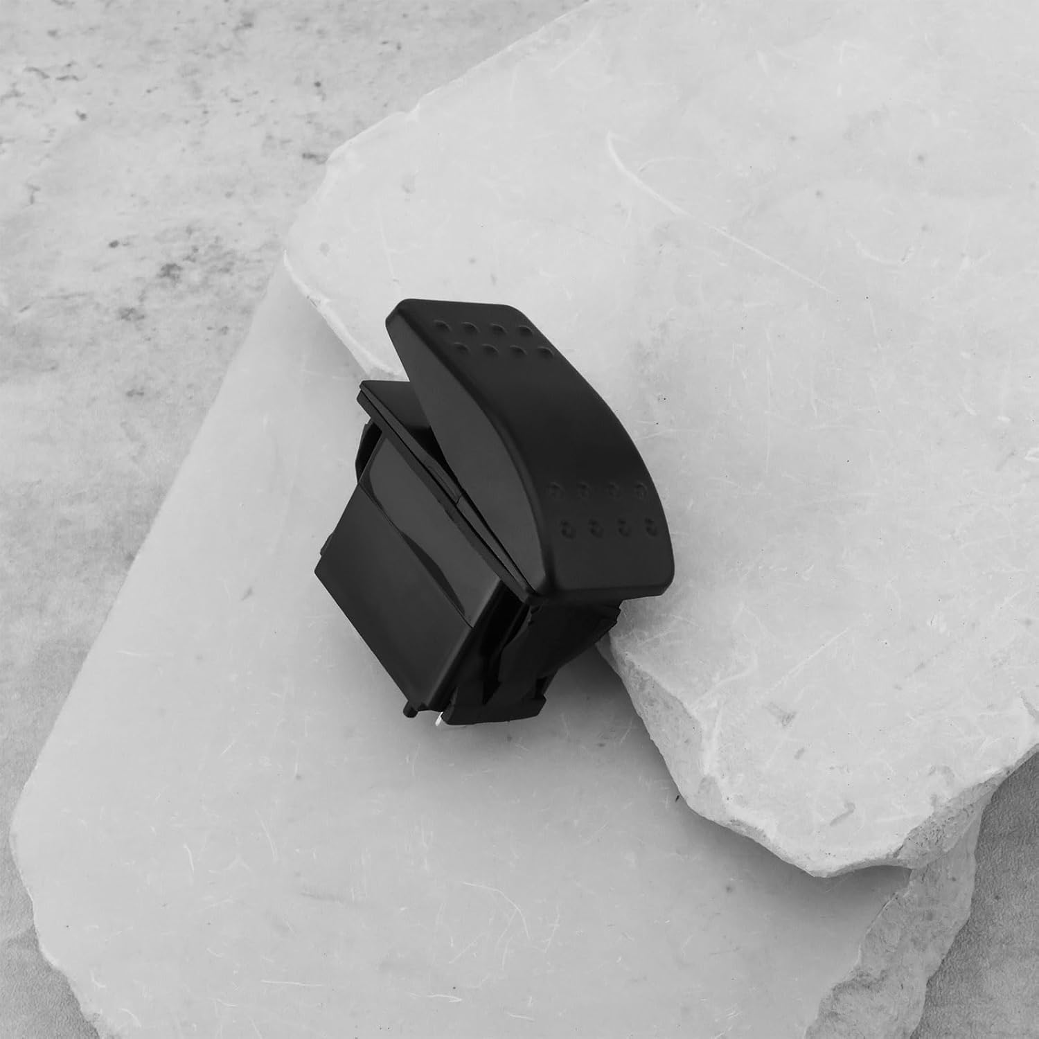 2Pcs 2Pin Marine Rocker Switch 2-Position Switch 20A 12-24V for Boat Car Camper 21X37Mm image number 2