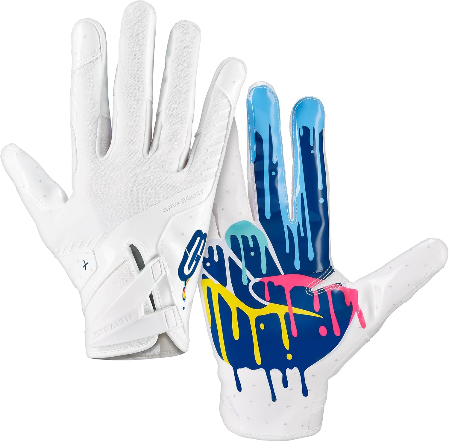 Grip Boost Peace Stealth 6.0 Boost plus Football Gloves - Adult Sizes