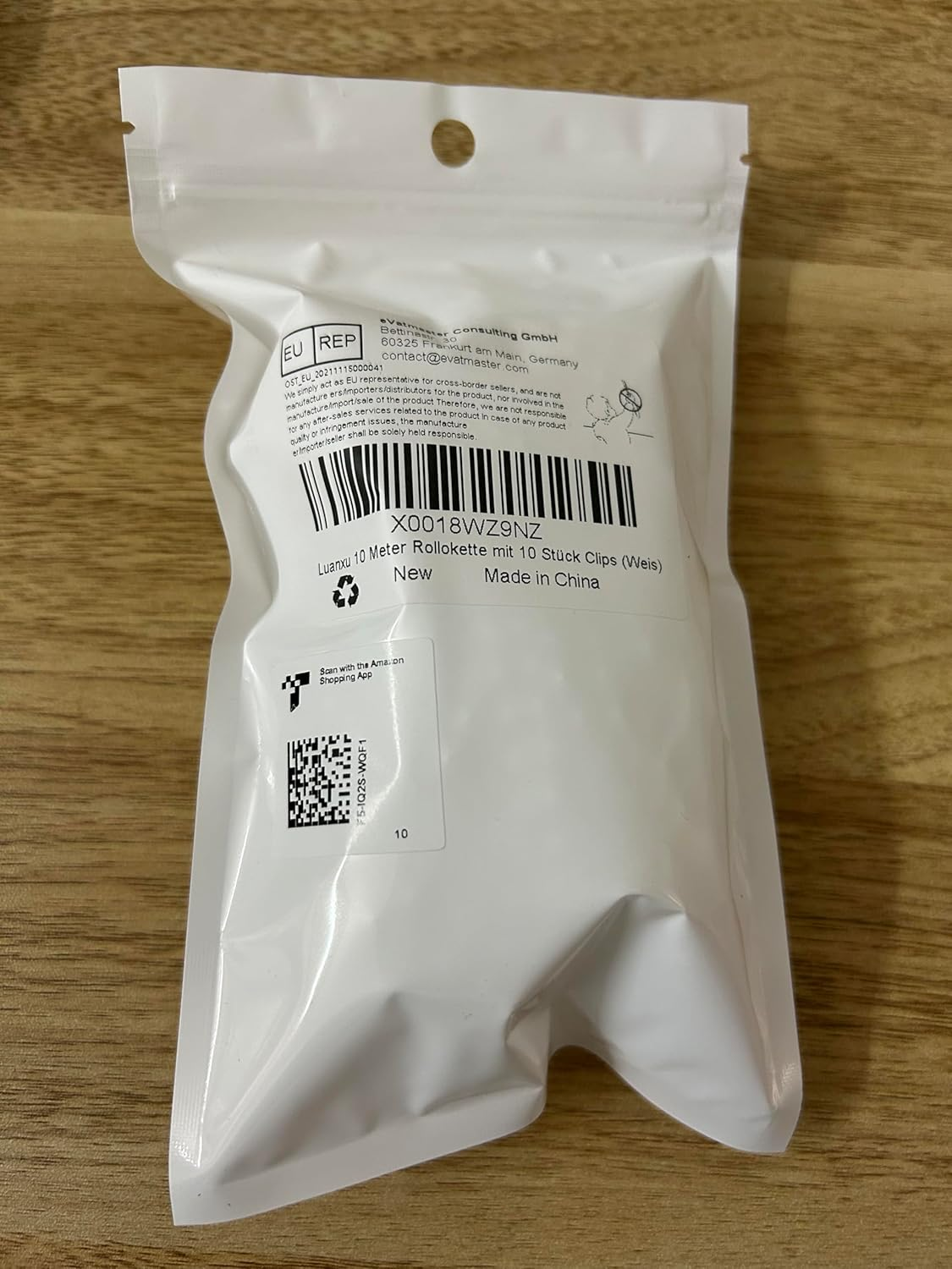 Luanxu 10 Meters Roller Blind Chain with 10 PCS Connectors Roller Shade Chain Drive Replace for Roller Roman Venetian Honeycomb Vertical Zebra Blind Chain Cords (#10, 10.94 Yards) image number 4