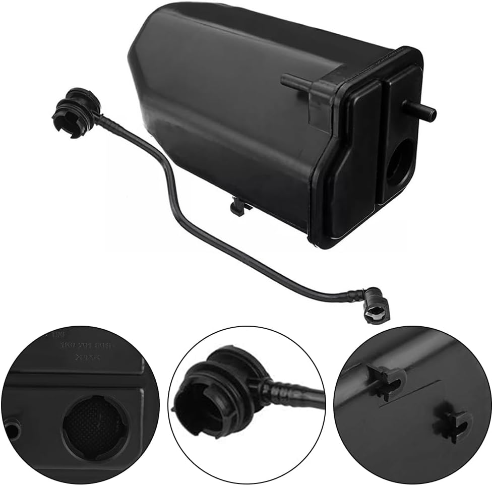 Carbon Canister, Activated Carbon Container with Hose, Tank Ventilation Carbon Canister, Suitable for Volkswagen 1K0201801E, 12 * 4.7 * 4.7 In image number 1