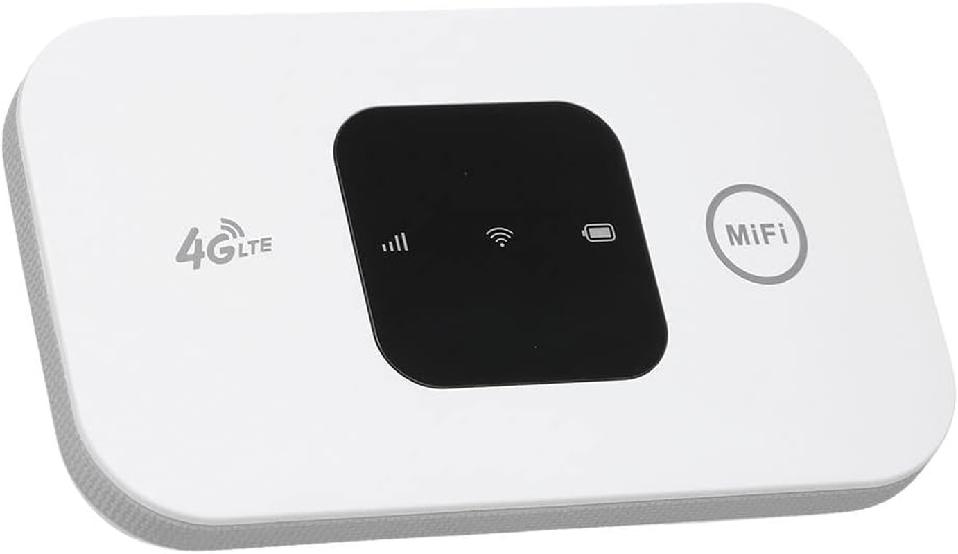 4G LTE Mobile Wifi Portable Wifi Hotspot 150M S Mifi with SIM Card Slot 2100Mah Battery for Europea Asia Africa Region(White) VCXN image number 3