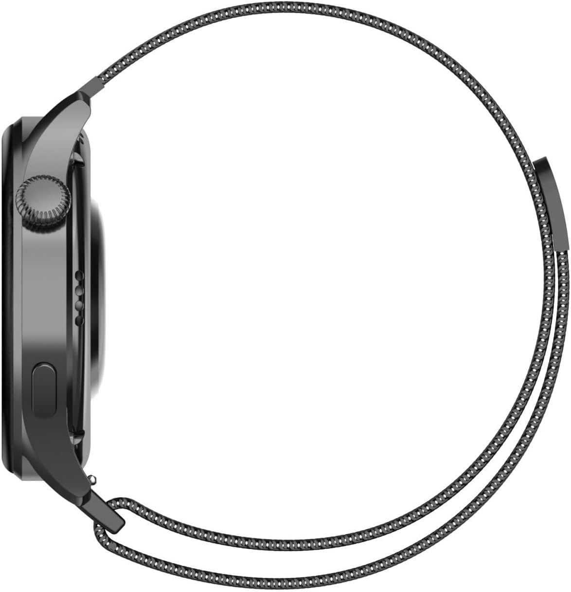 GIOPUEY Magnetic Bracelet Compatible with Nothing CMF Watch 3 Pro, Braided Stainless Steel Strap, Wear-Resistant, Magnetic, Replacement Strap image number 3