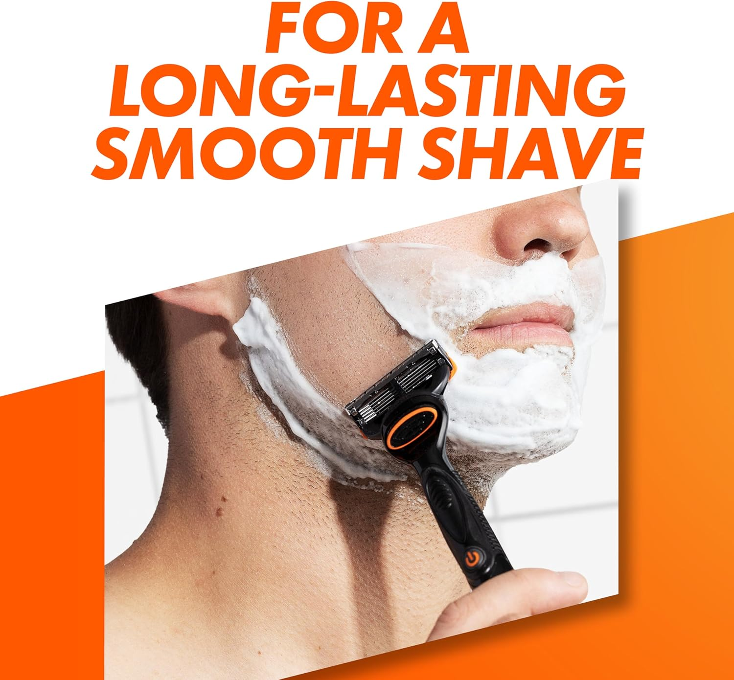 Gillette Fusion5 Razor 1 Count Replacement Cartridge 4 Count + Wall Hanger, Shave Care image number 3