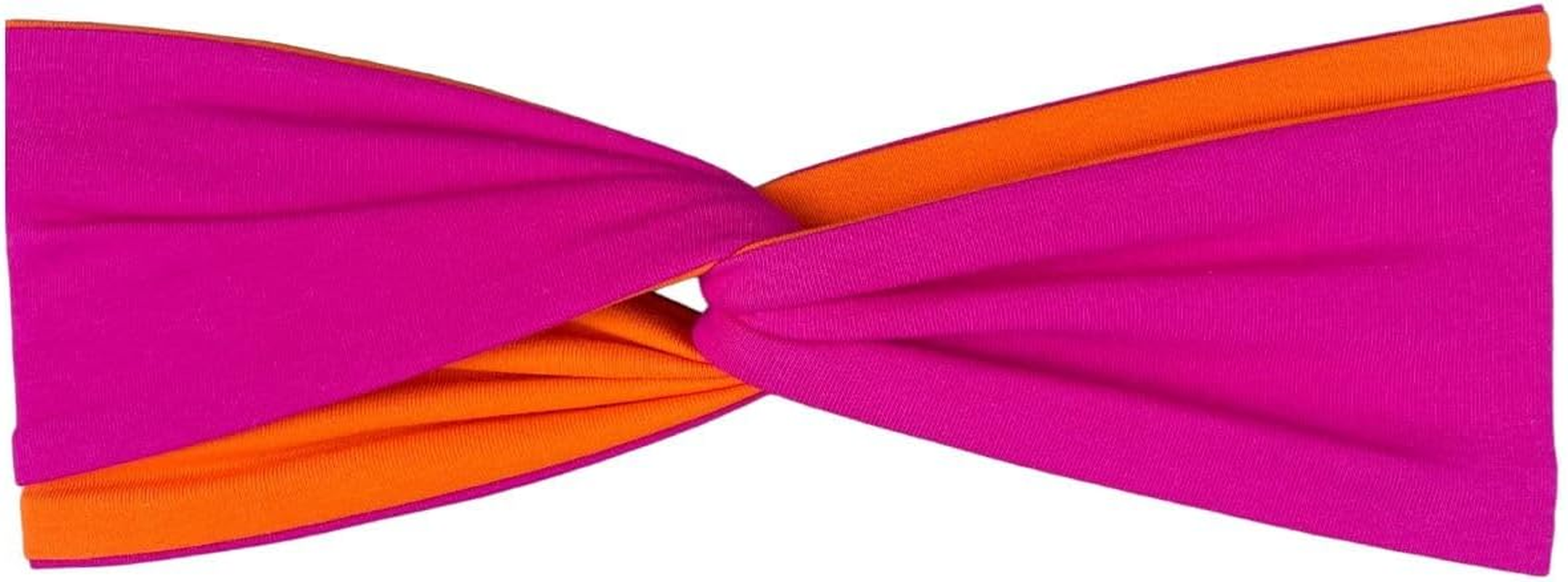 Headbands for Women Twist Knotted Women Head Bands Stretchy Sport Hair Bands Non Slip for Girls Criss Cross Turban Plain Headwrap Yoga Workout Running Hair Accessories, Solid Color image number 5