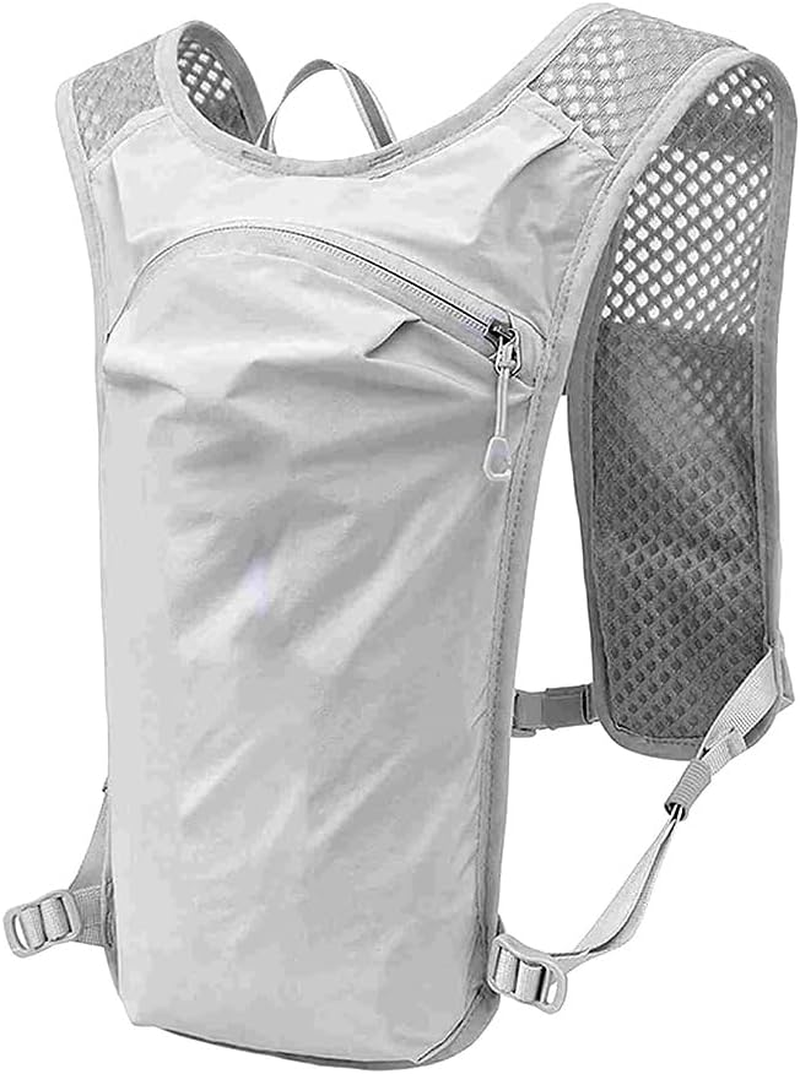 Running Hydration Backpack, Lightweight Insulated Pack with 250ML Water Bladder Bag Daypack for Hiking Trail Running Cycling Race Marathon for Women Men image number 3