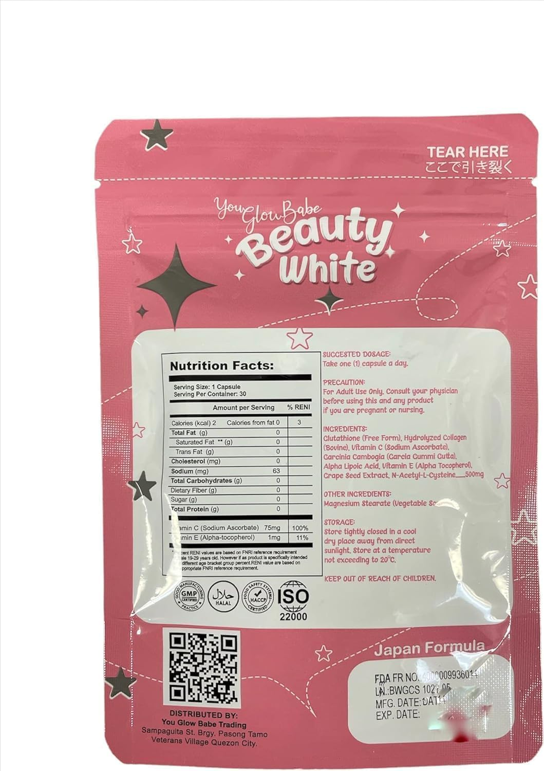 You Glow Babe Beauty White 30 Capsules image number 3