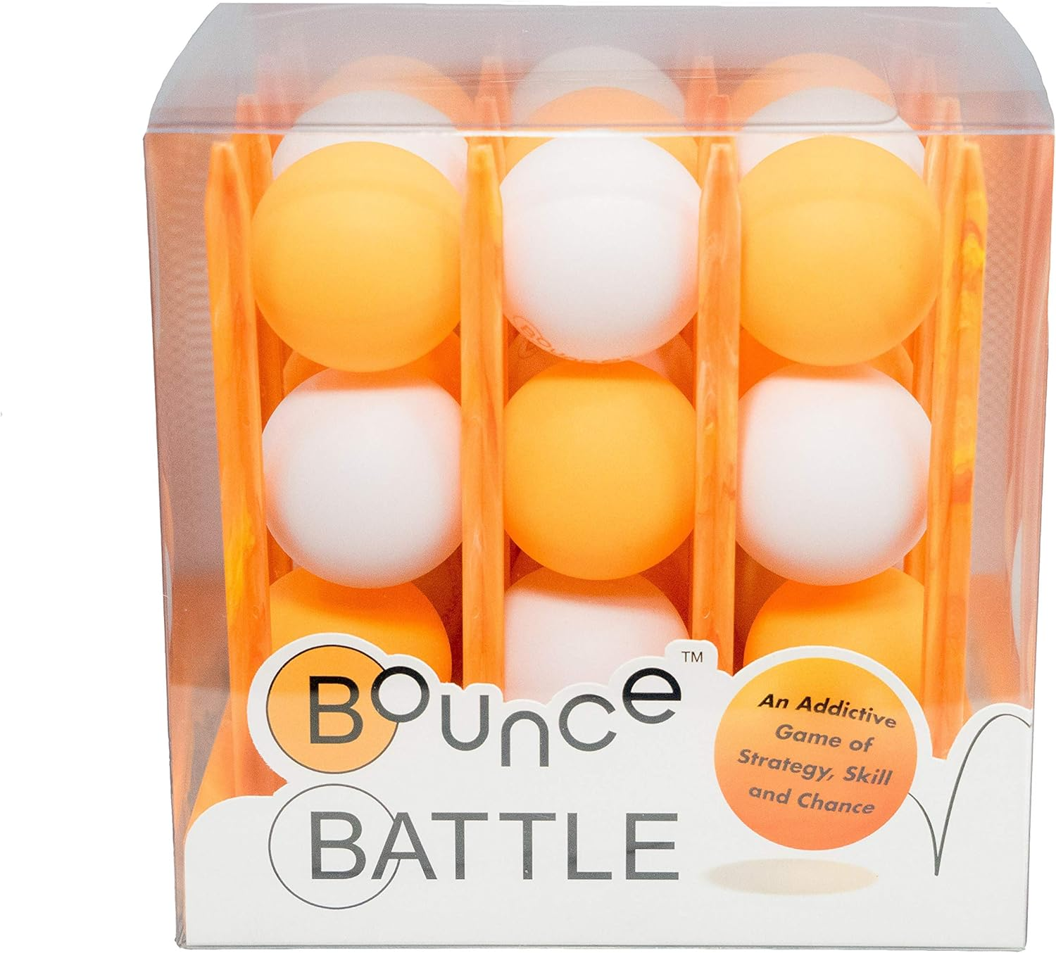 Bounce Battle Marbled Edition Game Set - an Addictive Game of Strategy, Skill & Chance image number 2