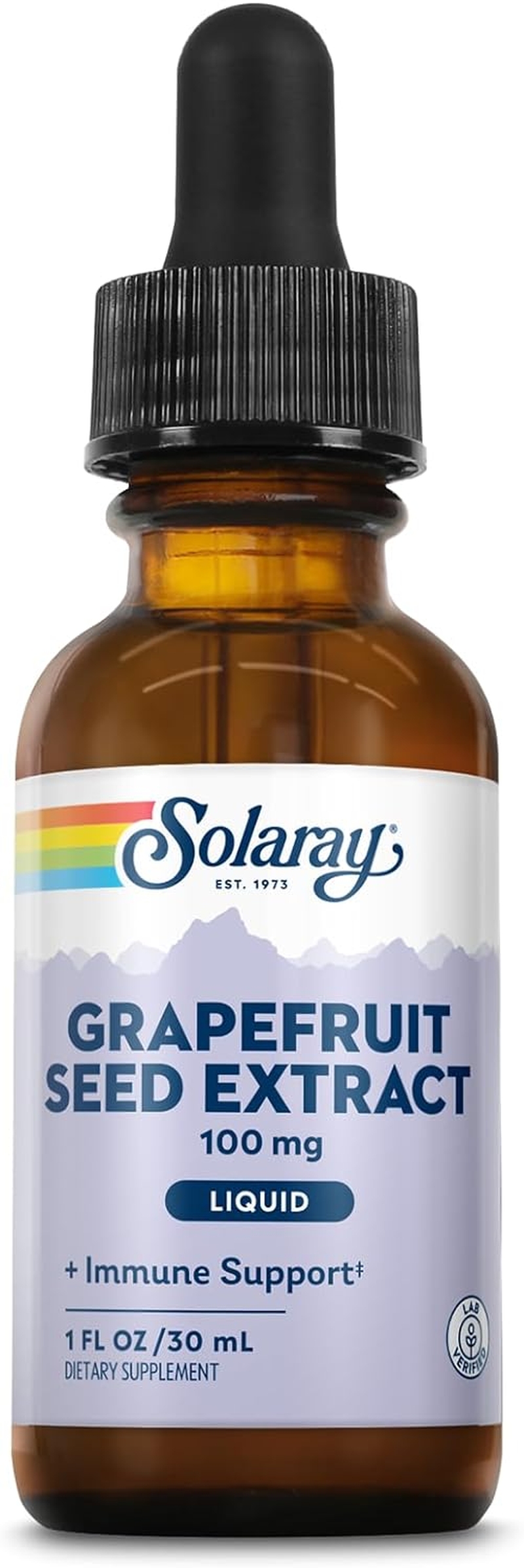 Solaray - Grapefruit Seed Extract 100 Mg. - 1 Oz. image number 1