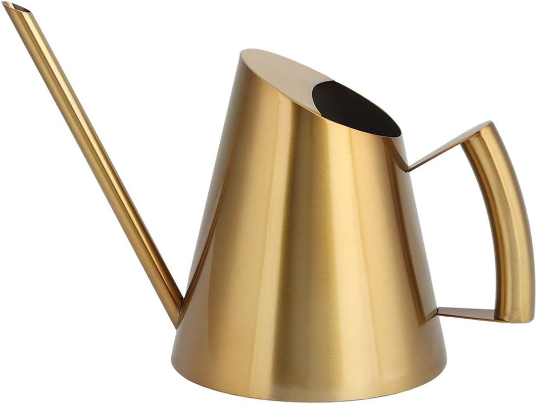 Stainless Steel Watering Can Sprinkle Pot Mouth Garden Flowers Plants Flower Tool (900Ml) image number 3