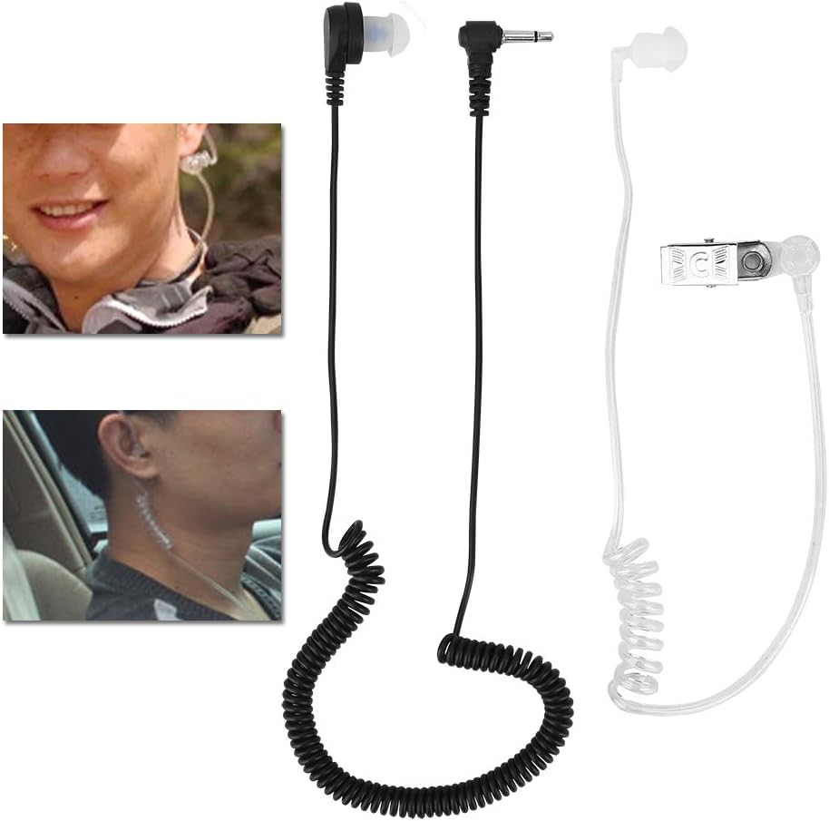 VBESTLIFE 3.5 Mm Wired Headphones, Mono Headphones Earphones anti Radiation Monitoring Headset for Ios/Ios Nano / MP3 / Mobile Phone and Other Devices with Audio Port 3 image number 6