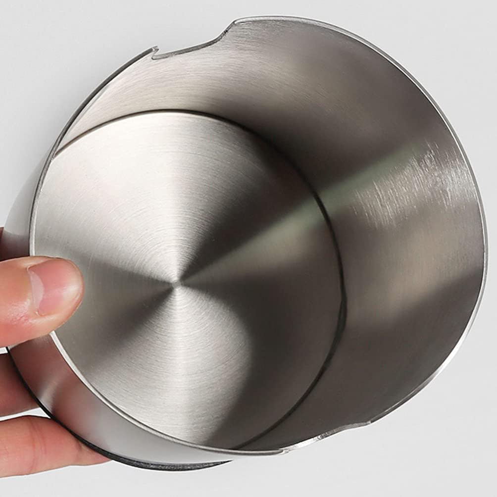 Espresso Knock Box Stainless Steel Coffee Ground Knock Box Style Knock Container Espresso Dump Bin Grind Waste Bin Coffee Maker Accessories image number 6