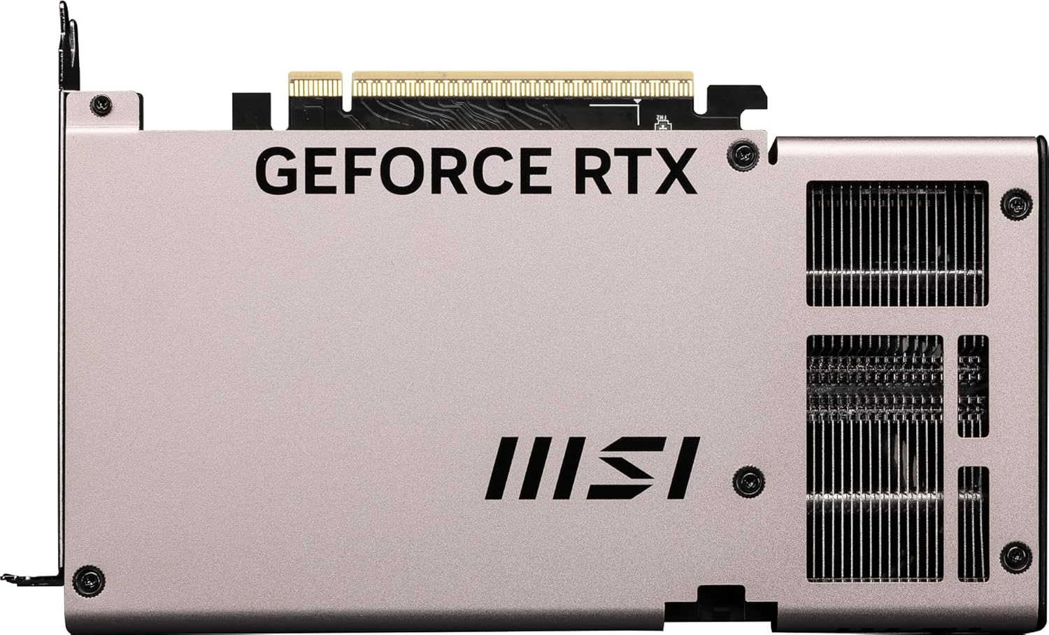 MSI NVIDIA Geforce RTX 5060 Ti 16G Inspire 2X OC GDDR7 128Bit Gaming Graphics Card, Boost Clock up to 2632 Mhz, Pcie Gen 5, DLSS 4, DP 2.1 X 3, HDMI 2.1 X 1, SFF Ready image number 3