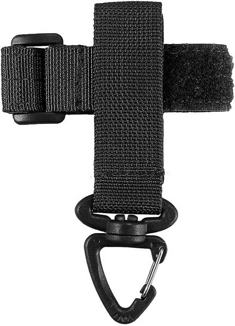 Trbisely 2Pcs Glove Holder for Duty Belt Glove Clips for Work Glove Strap Keeper Tactical Gloves Climbing Rope Storage Buckle image number 5