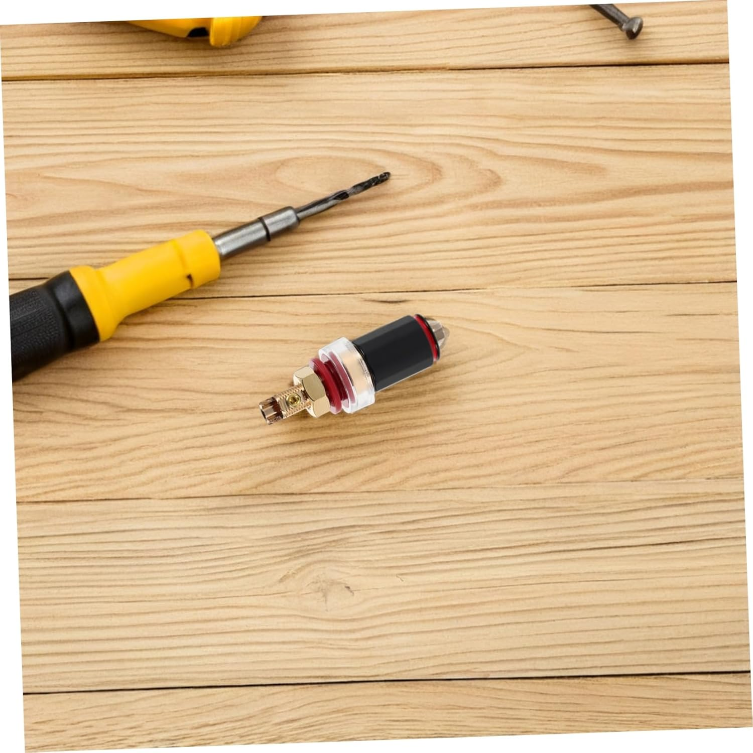 MERRYHAPY Hifi Speaker Binding Post Banana Plug Connectors Audio Wire Plug for Home Theater and Professional Recording Studios Durable Terminal for Loudspeaker Supplies with Noise Signal image number 4