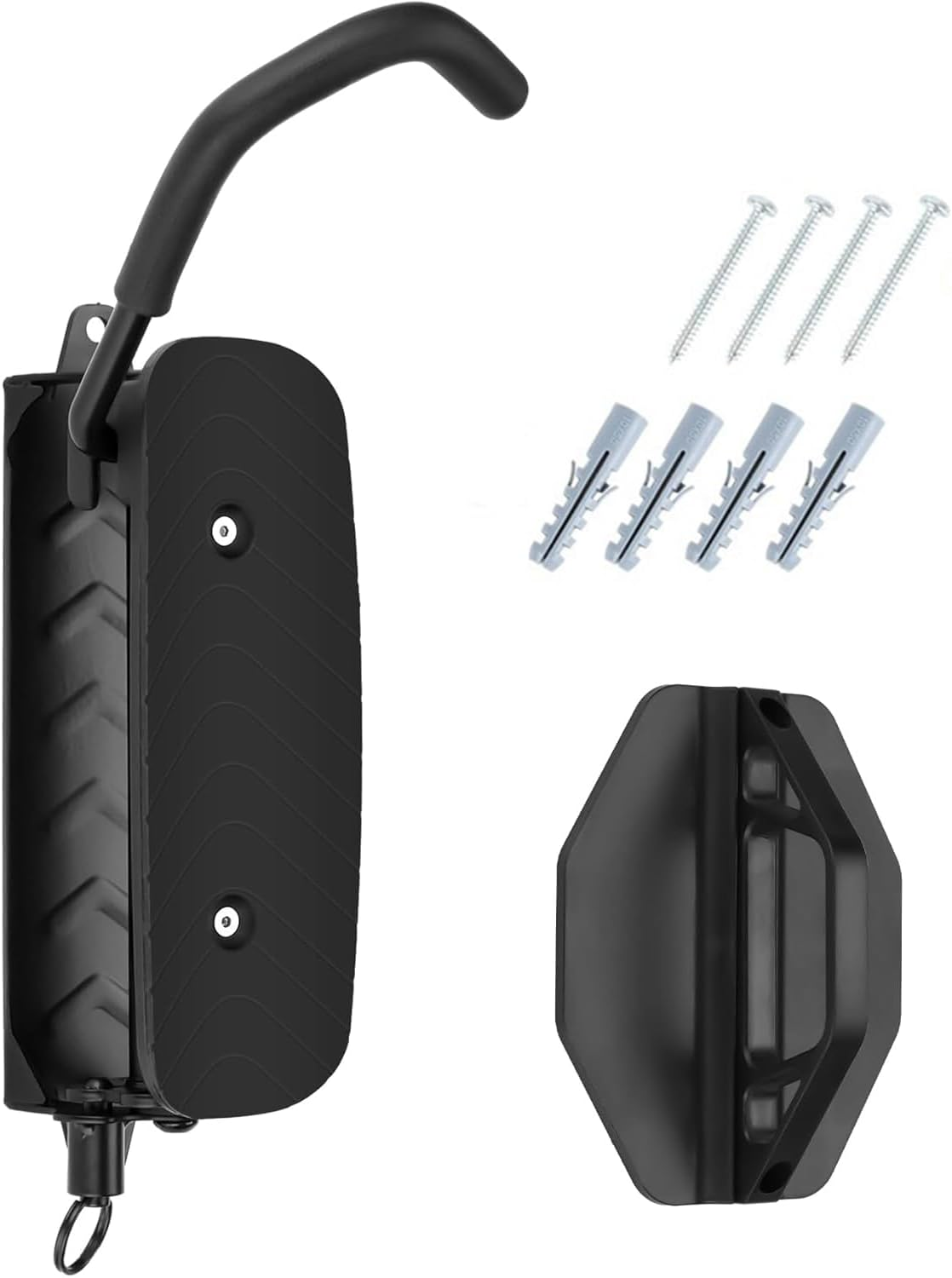 Lyfengdeam Swivel Bike Wall Mount &ndash; Vertical Bike Rack &ndash; Garage Bike Hook &ndash; Bike Storage Garage &ndash; Mountain Bike, Road, E-Bike Bike Bike Hook &ndash; Garage Bike Hook（1Pcs） image number 4