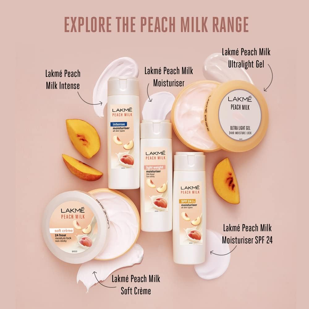 Lakme Peach Milk Moisturizer Body Lotion 60Ml image number 6