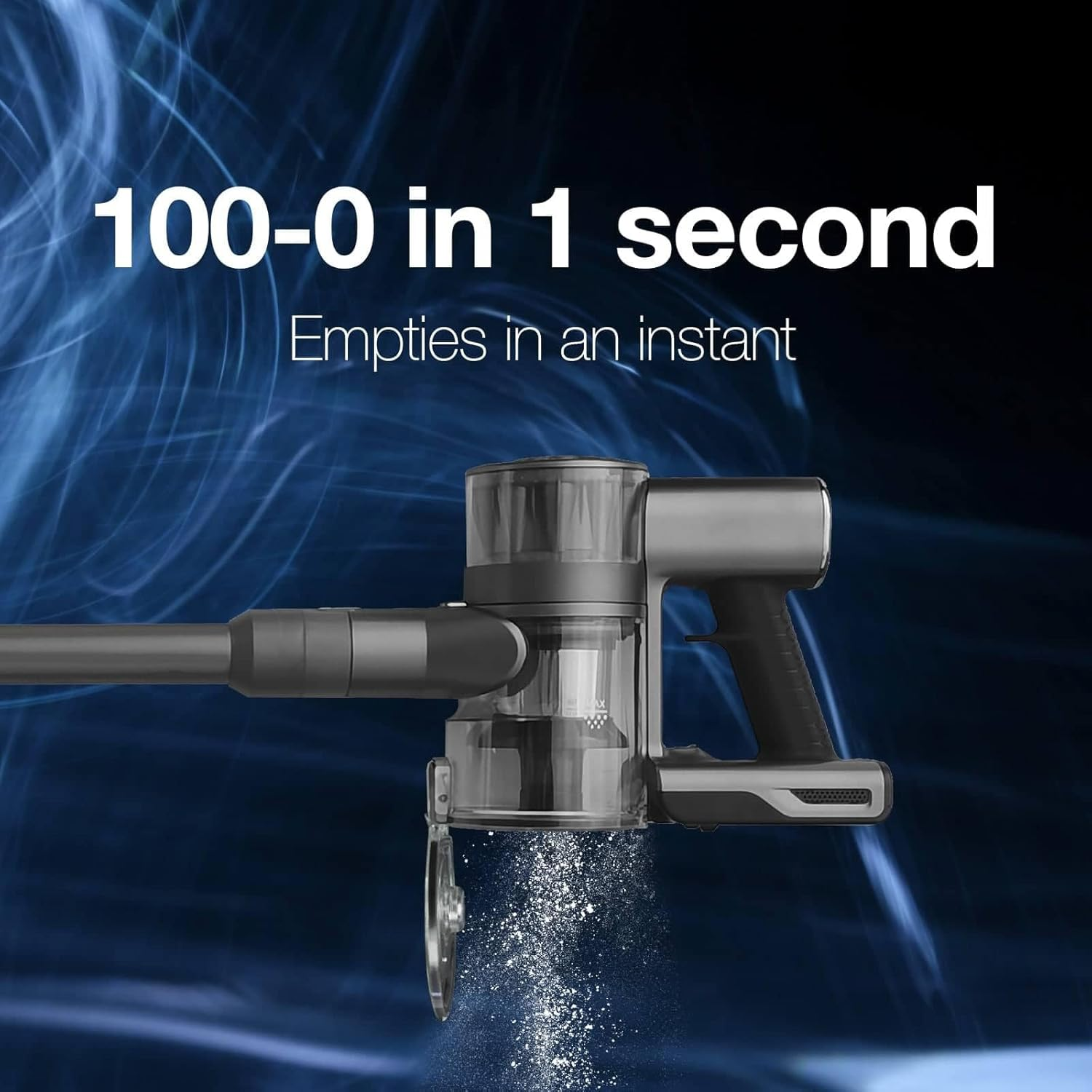 Mygenie X5 Stick Vacuum Cordless Lightweight Convenient Rechargeable Versatile Attachments: 1 X Standard Brush Head, 1 X 2-In-1 Flat Brush, 1 X Long Flat Crevice Nozzle Accessory, Silver - Red image number 4